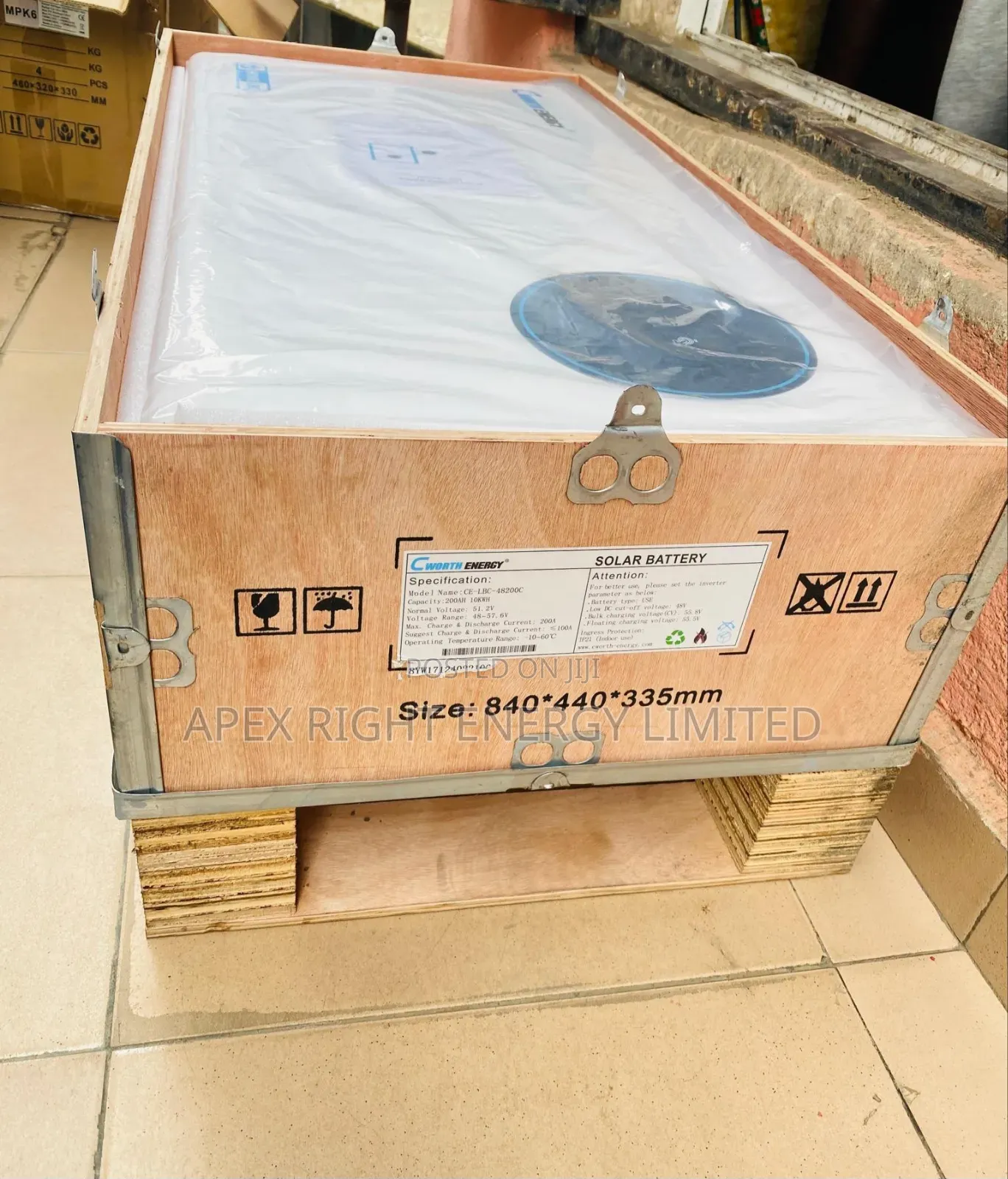 5kwh Cworth Solar Lithium Ion Phosphate Battery