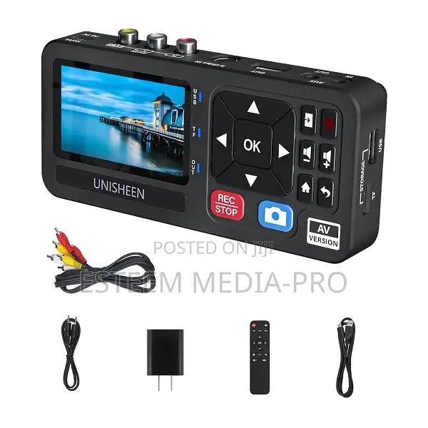 Unisheen Ur230a Video Recorder Rca Svideo With Screen