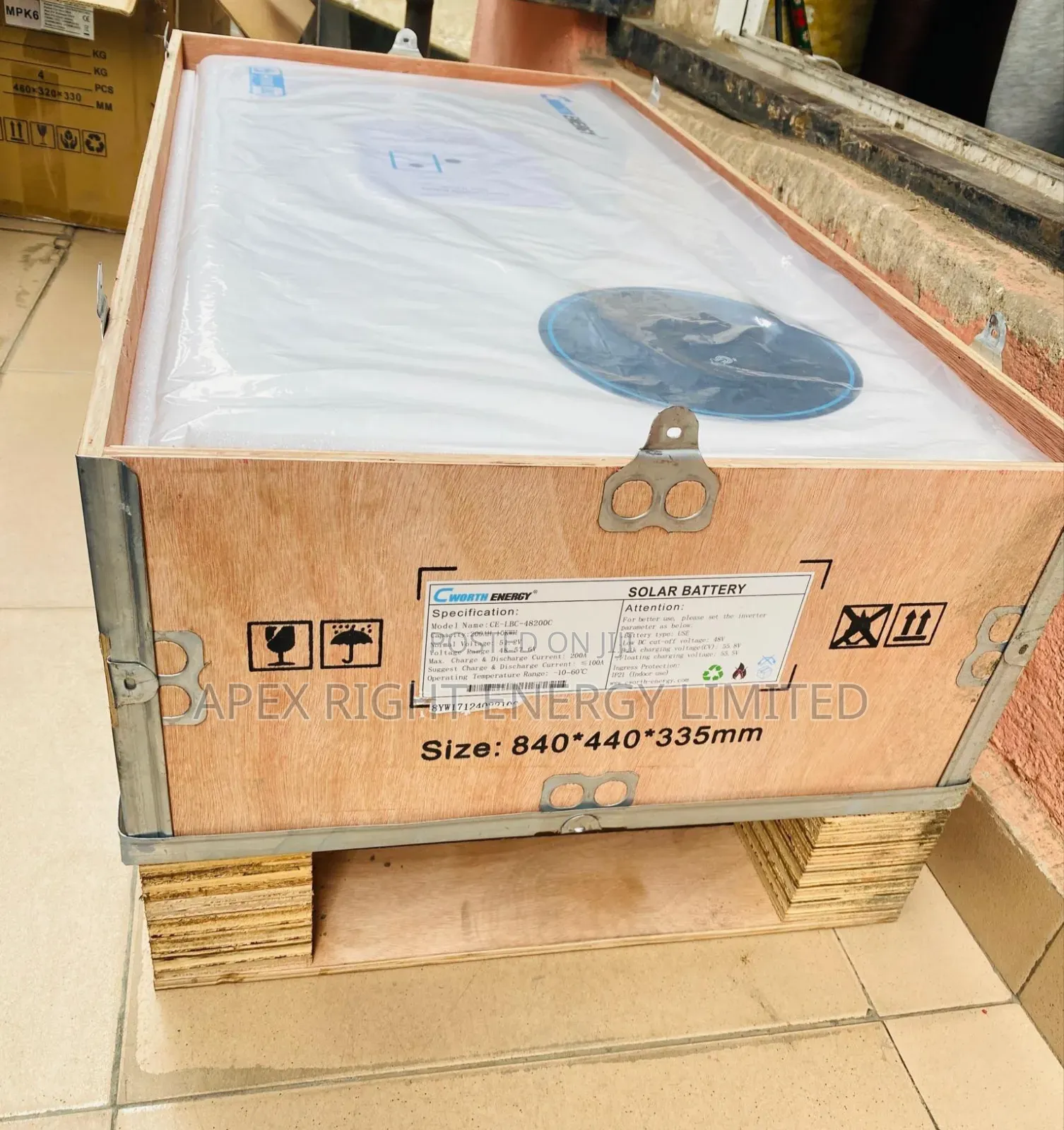 5kwh Cworth Energy Lithium Ion Phosphate Battery
