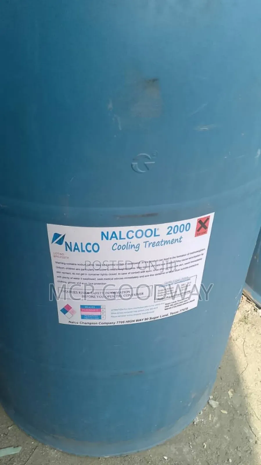 Nalcool 2000 Cooling Treatment