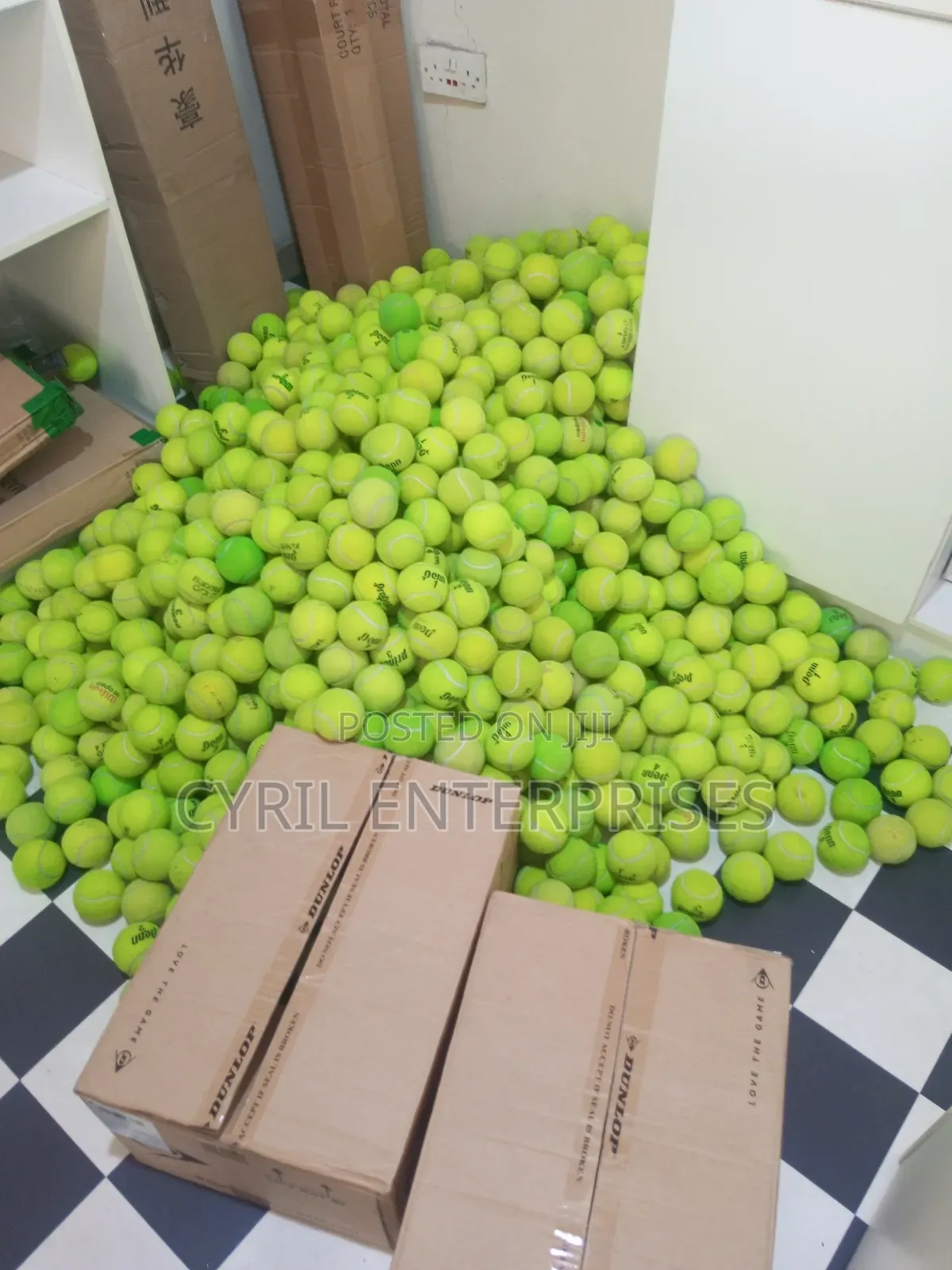 Lawn Tennis Used Balls