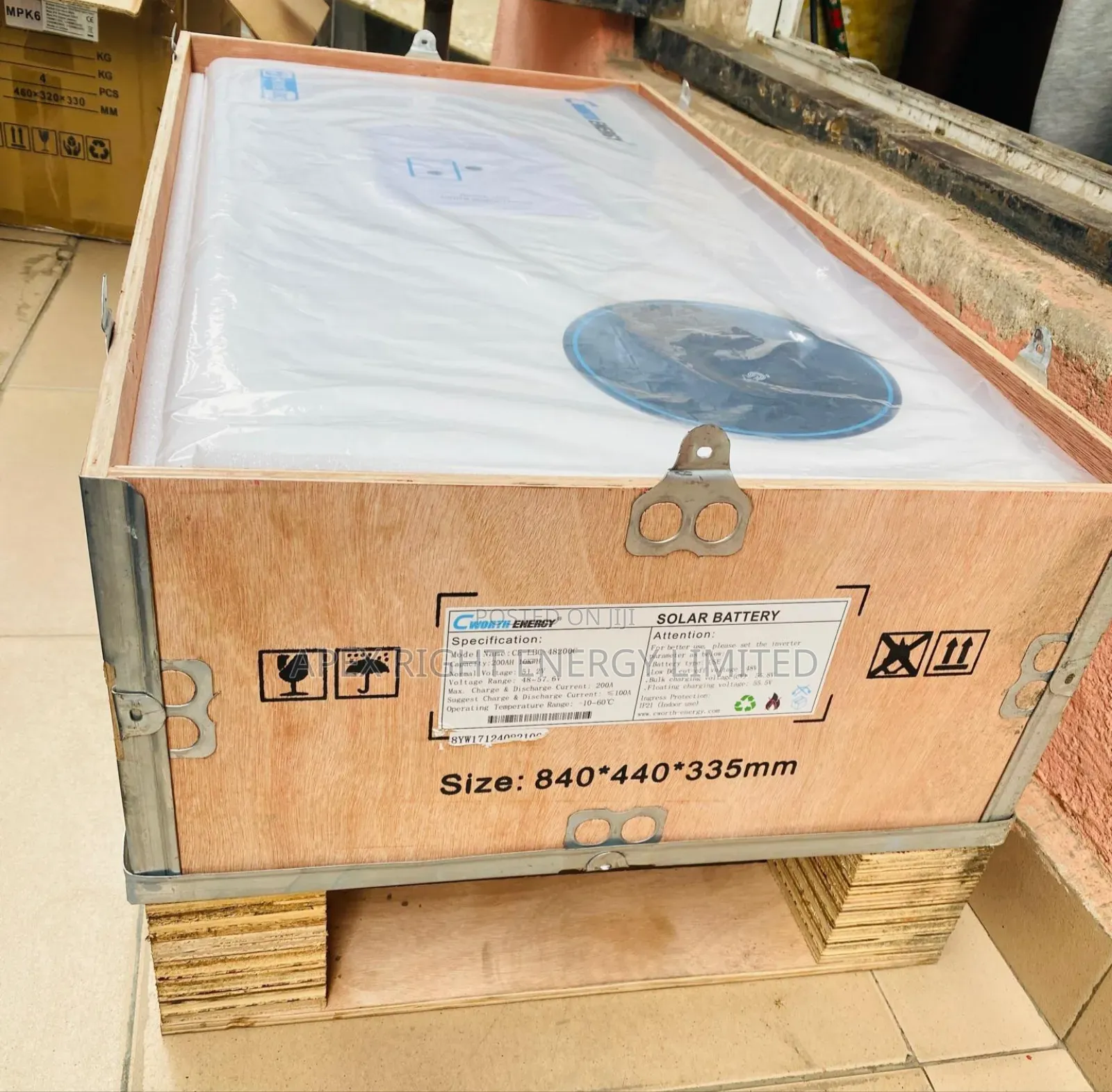 5kilowatts-hour Cworth Energy Lithium Ion Battery 48v