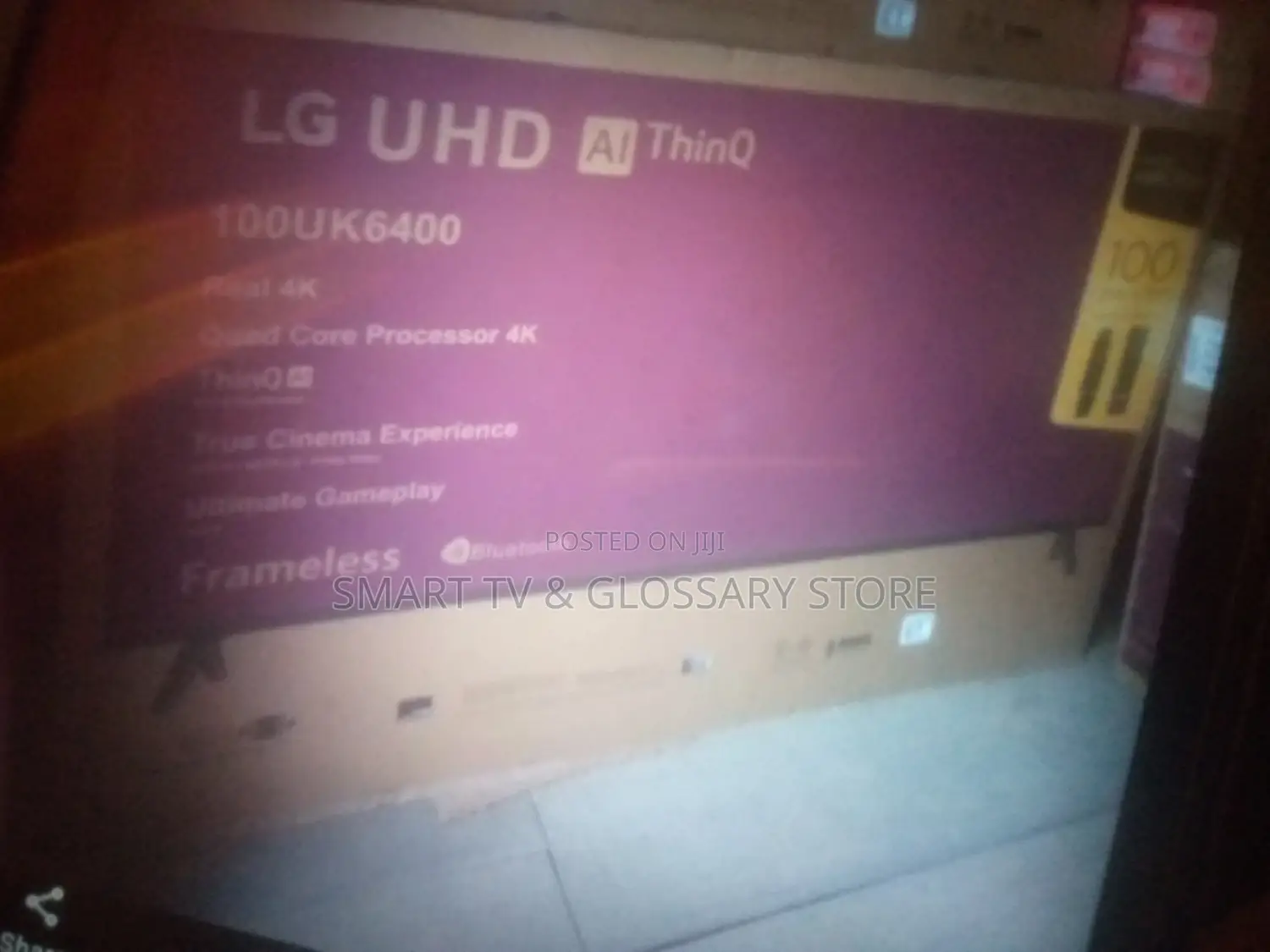 100 Inches Smart Tv With Voice Resolution