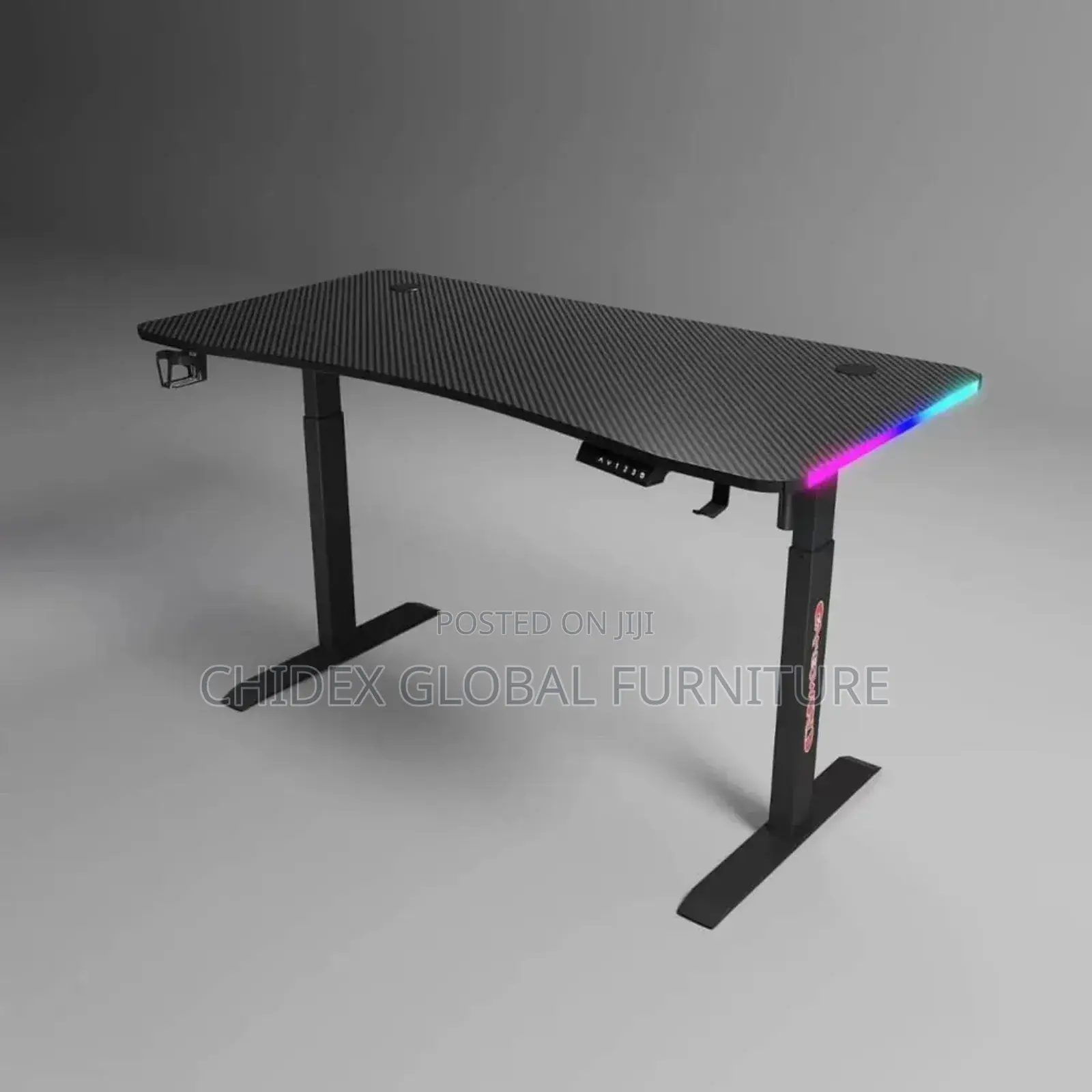 Adjustable Wooden Computer Desk
