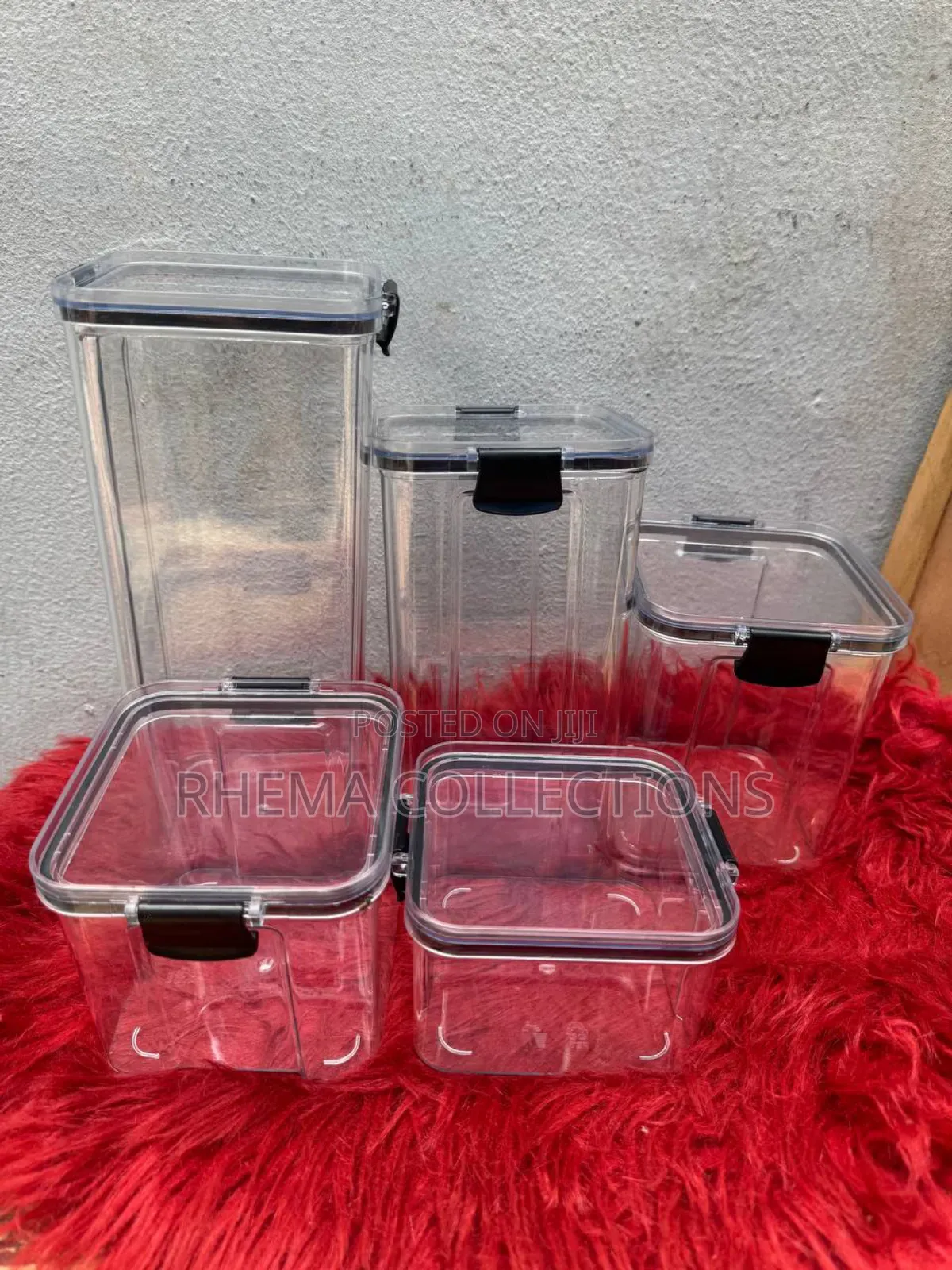 5in1 Fancy Quality Cereal/Food Storage Container