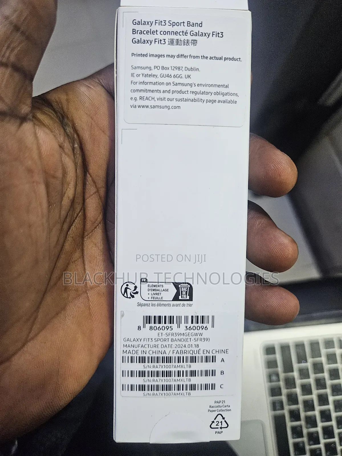 Samsung Galaxy Fit 3 Sport Strap