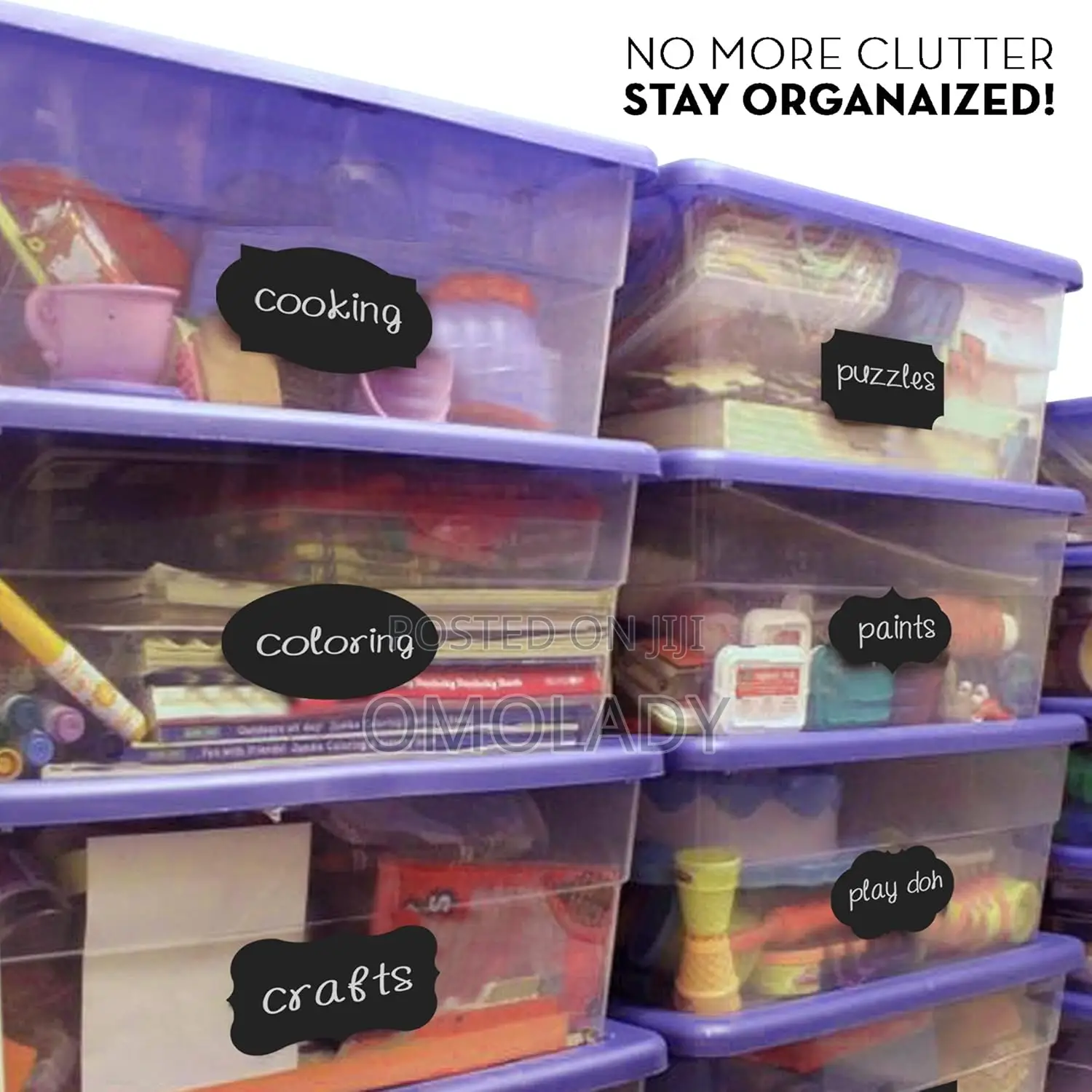 Chalk Label Stickers With Pen (24pieces)