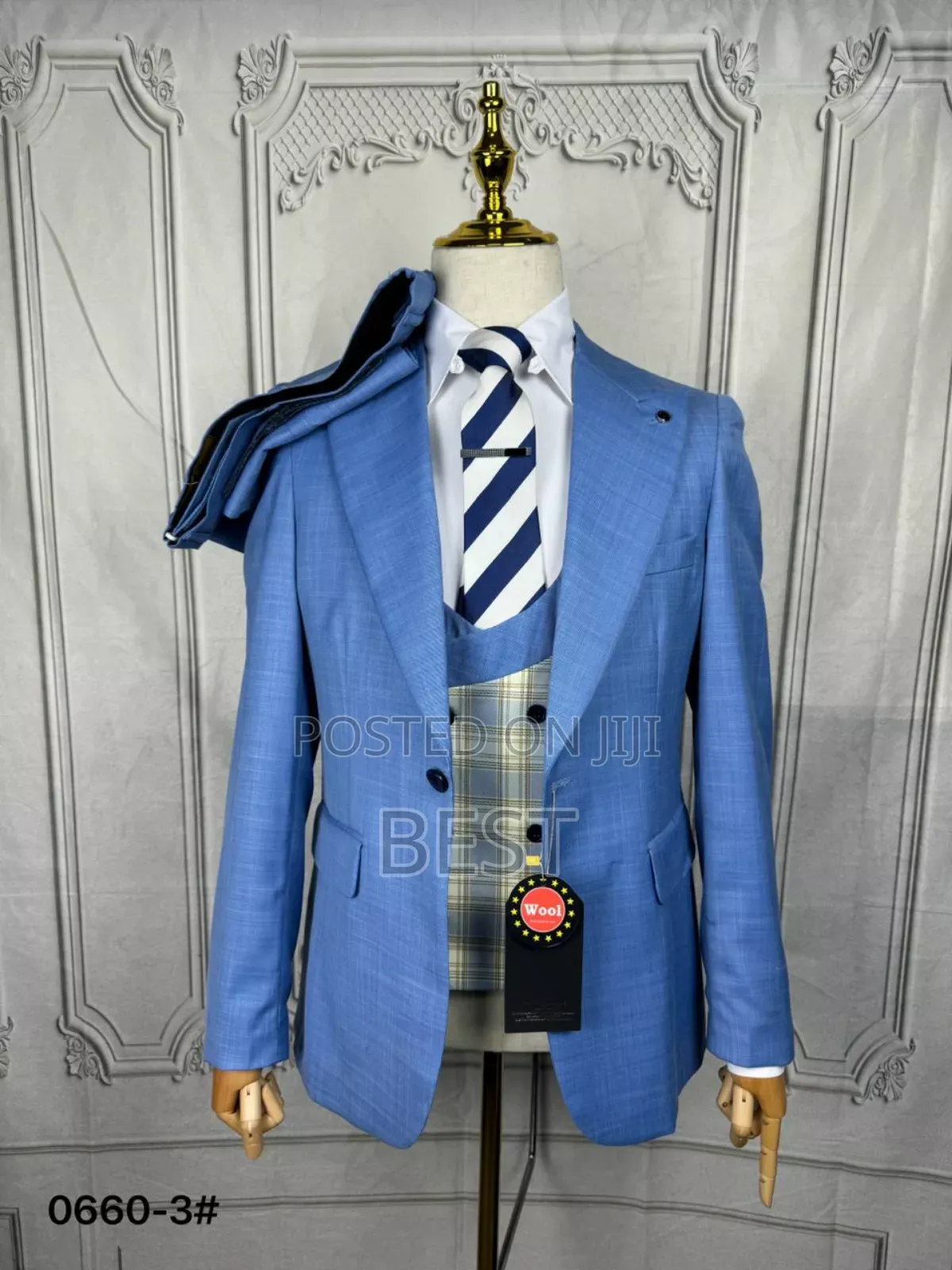 Checkered Turkish 3pis Quality Suits