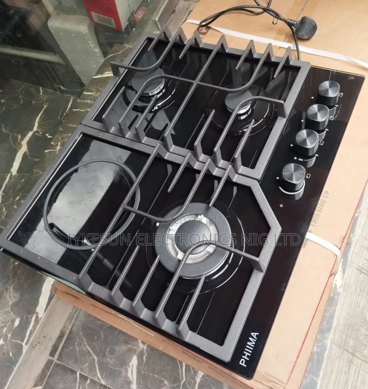 Original Phiima 3+1 Built-in Luxury Gas Ele Cooker 60cm