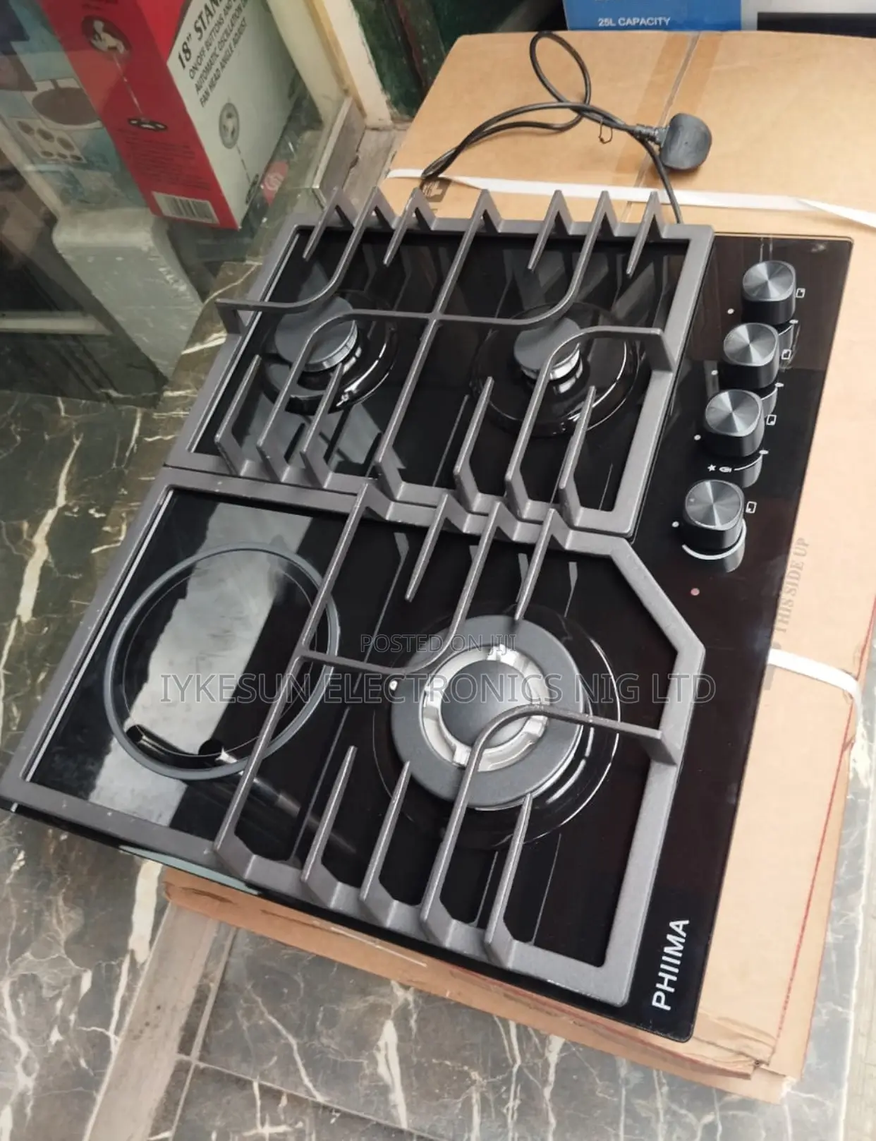 Original Phiima 3+1 Built-in Luxury Gas Ele Cooker 60cm