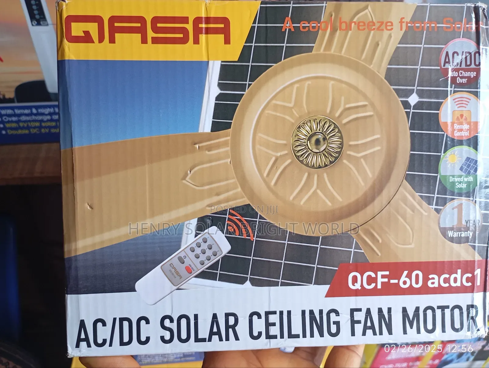 Qasa Ac/Dc Ceiling Fan '60'