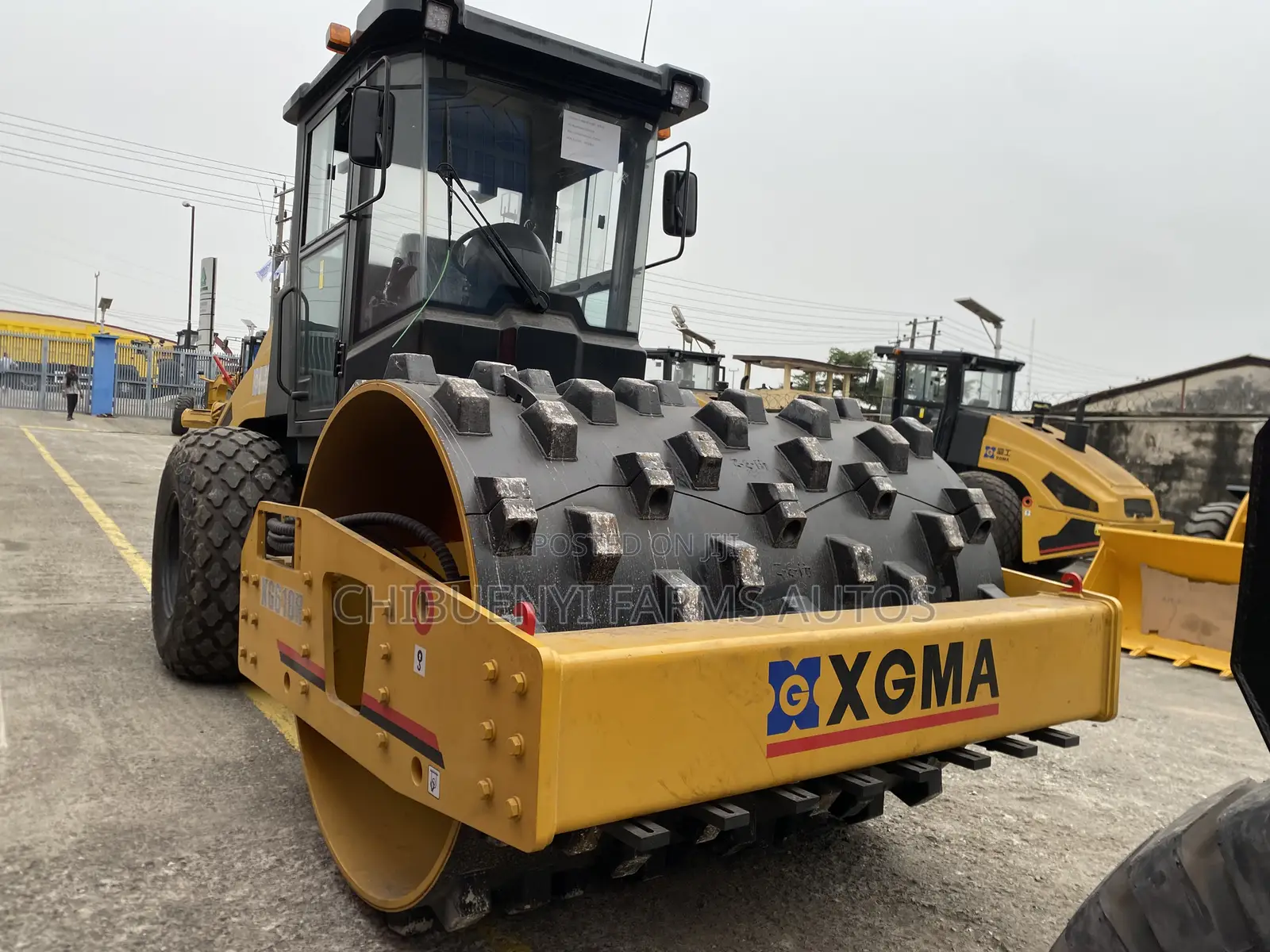 Brand New - Rough Road Roller Machine Xgma - Xg610h Model