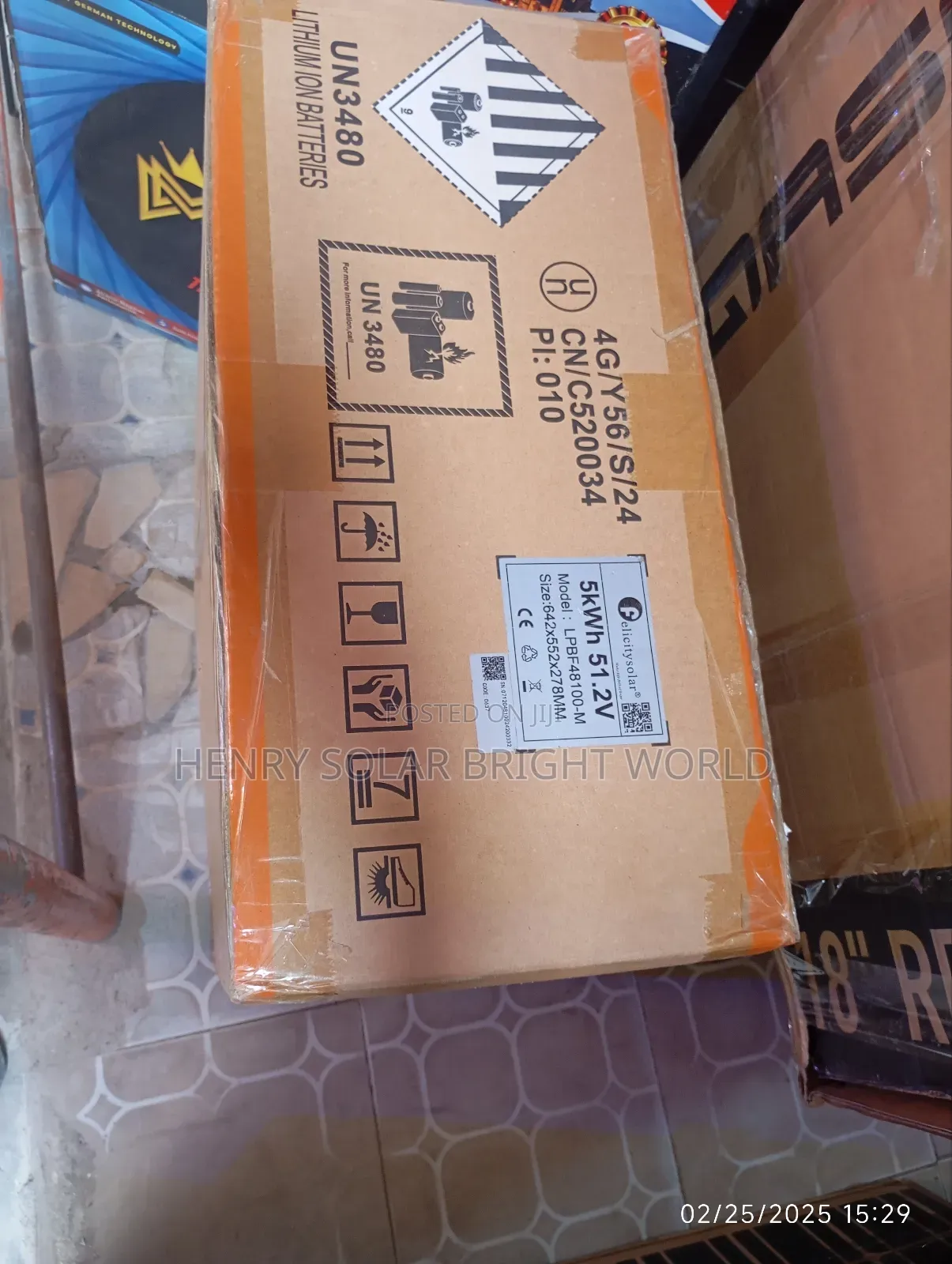 Felicity 5kwh 51.2v Lithium Battery