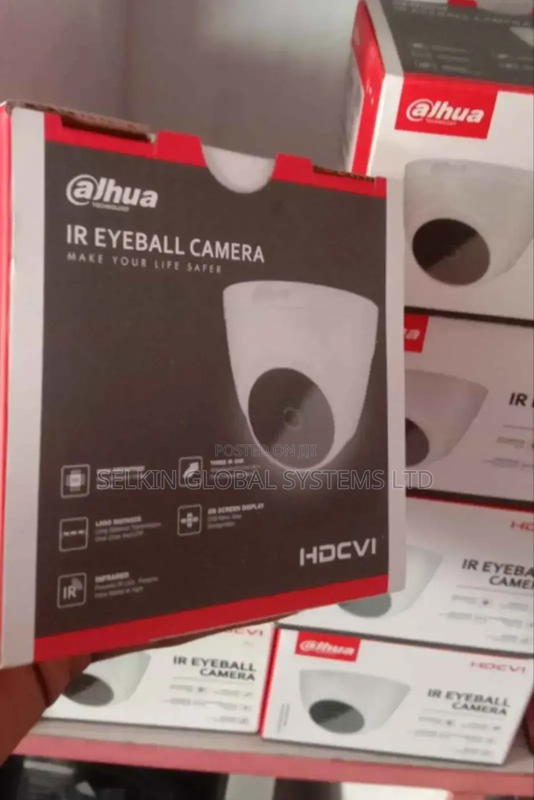 Dahua 2mp Hdcvi Ir Eyeball Indoor Dome Camera