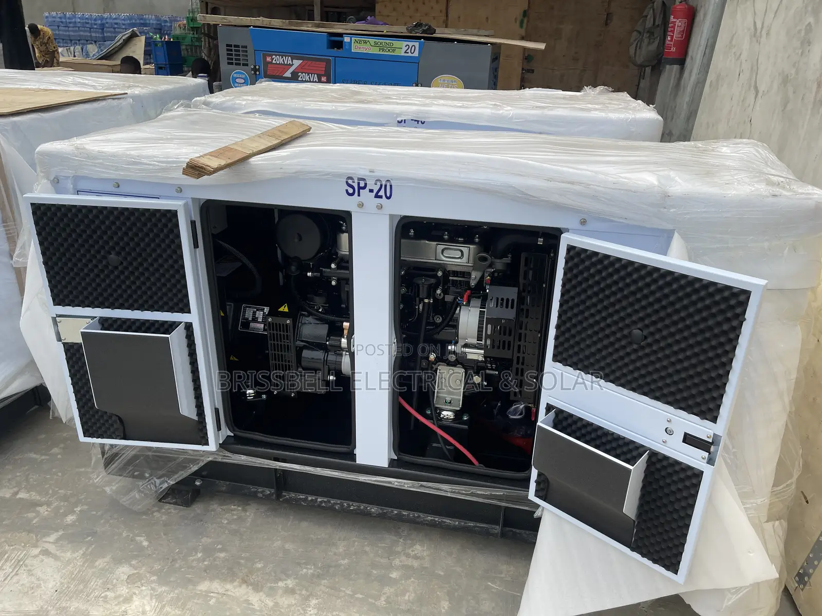 Silent England Perkins Soundproof Diesel Generator