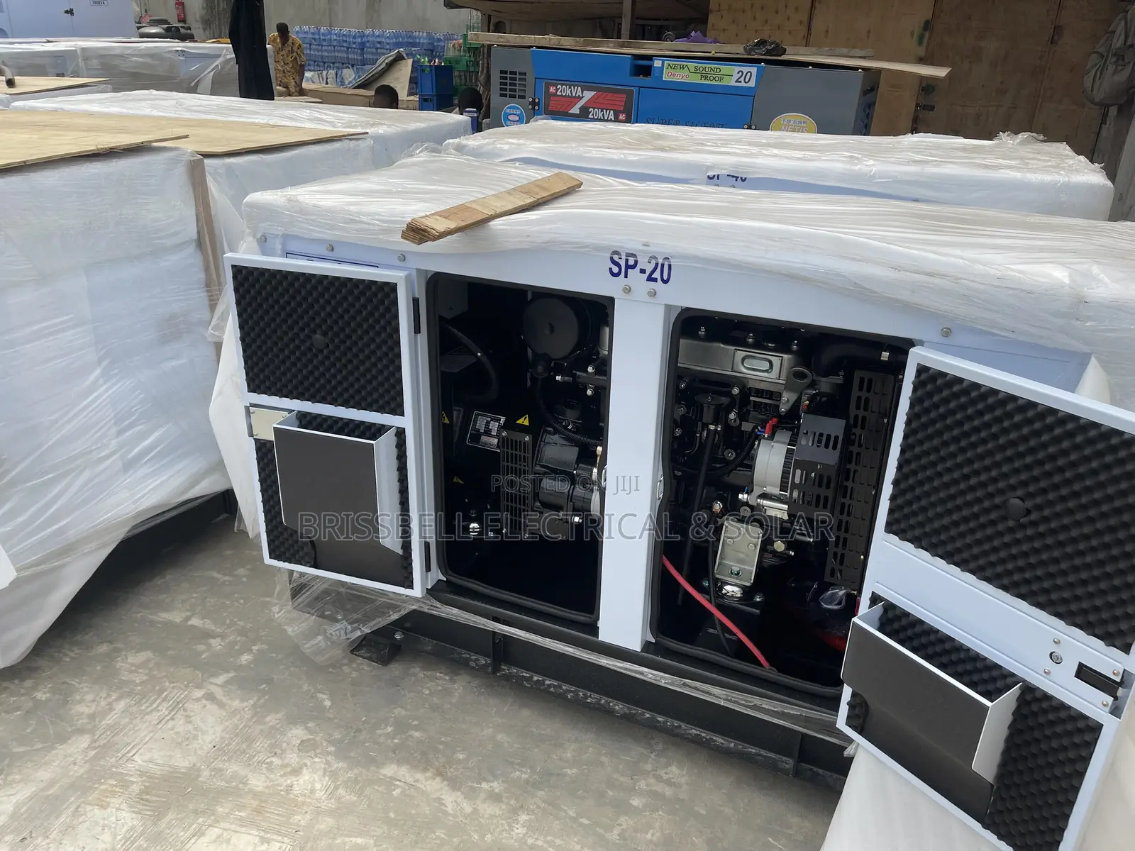 Silent England Perkins Soundproof Diesel Generator