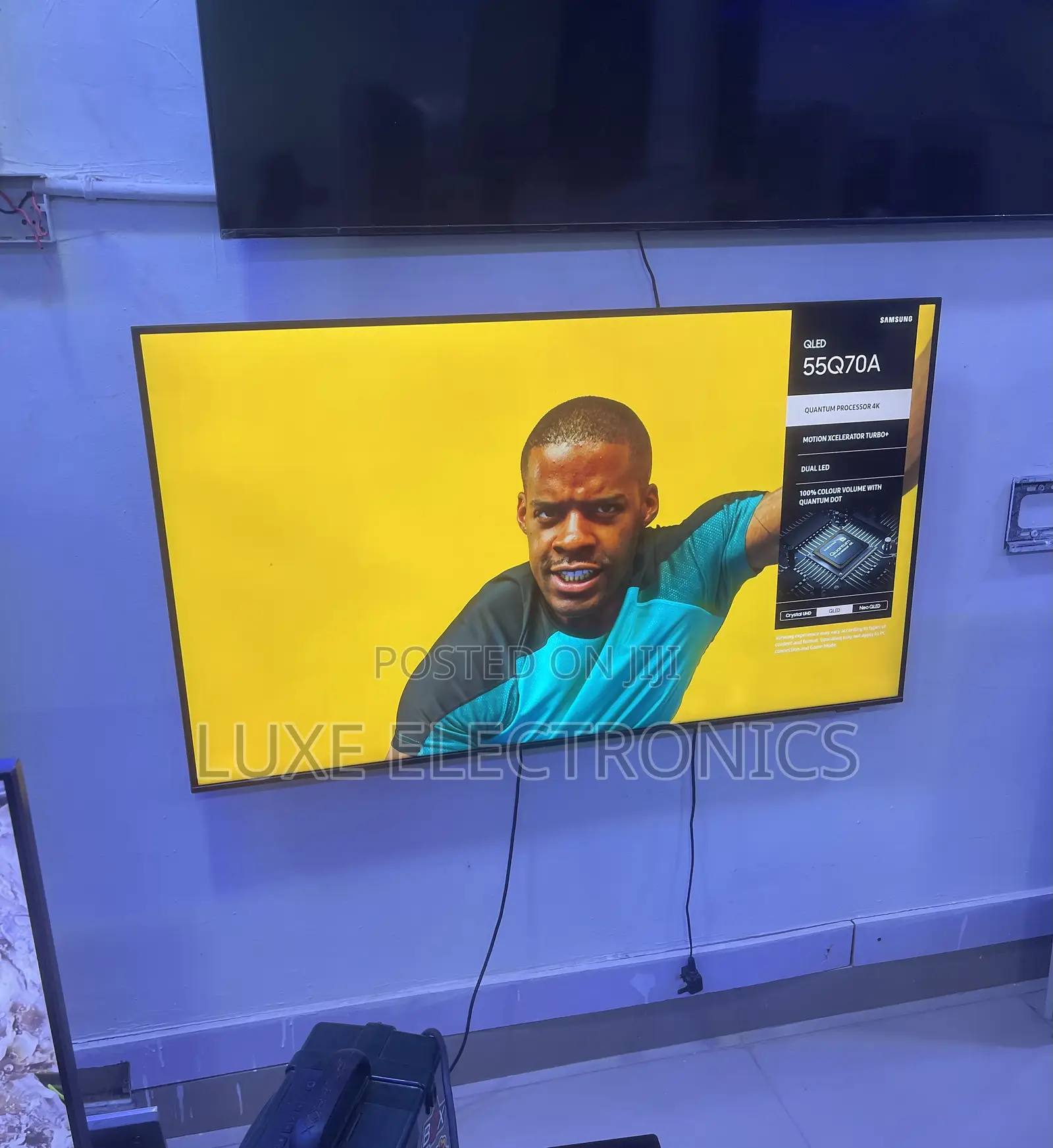 55 Inches Samsung Airslim Qled 4k Hdr Smart Tv Uk Preowned