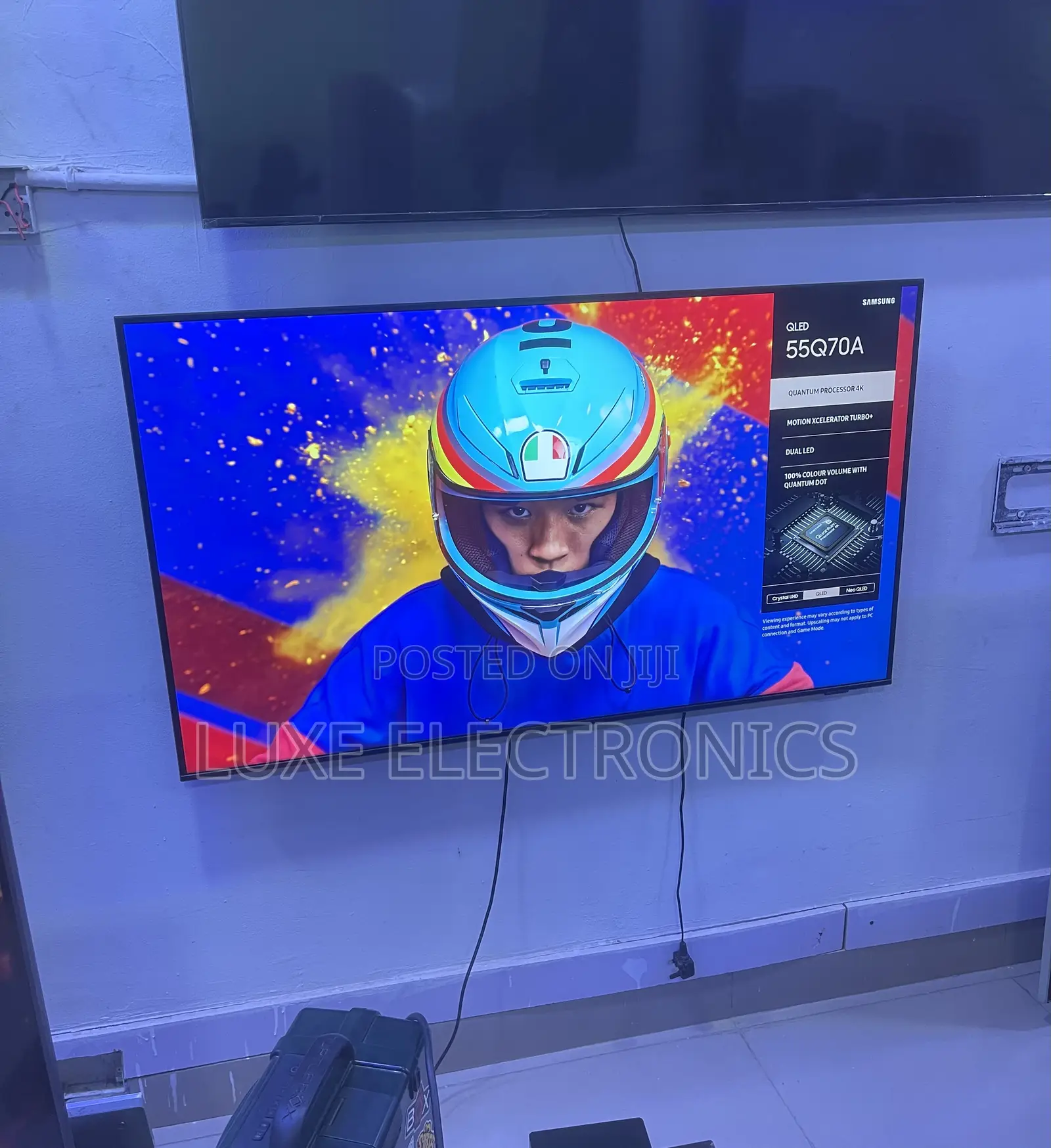 55 Inches Samsung Airslim Qled 4k Hdr Smart Tv Uk Preowned