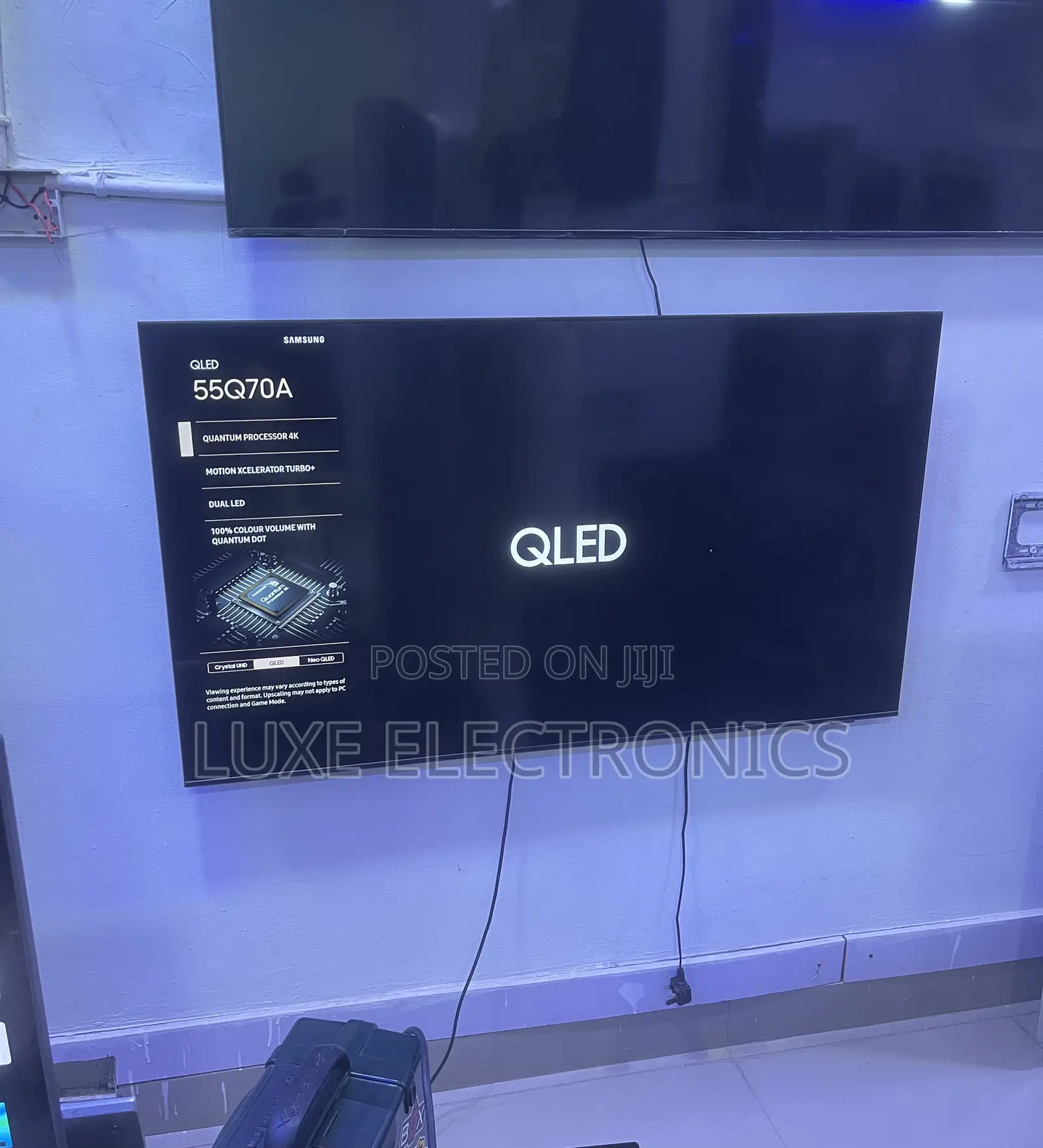 55 Inches Samsung Airslim Qled 4k Hdr Smart Tv Uk Preowned