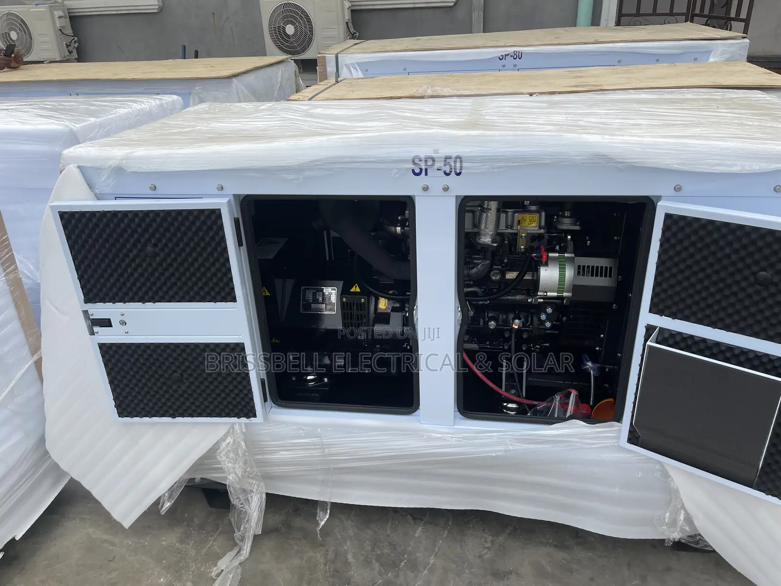 Silent England Perkins Soundproof Diesel Generator 50kva