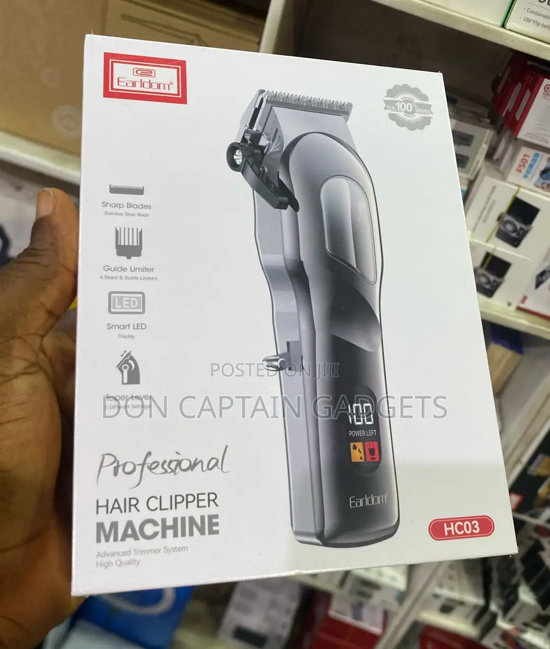Earldom Professional Hair Clipper Machine Hc03
