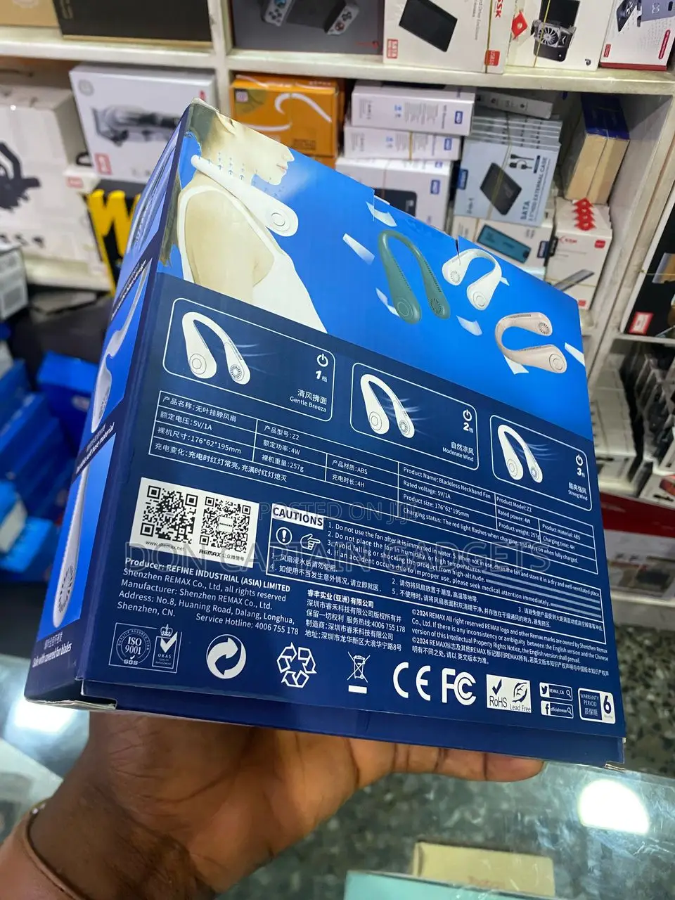 Remax Neckband Fan Z2
