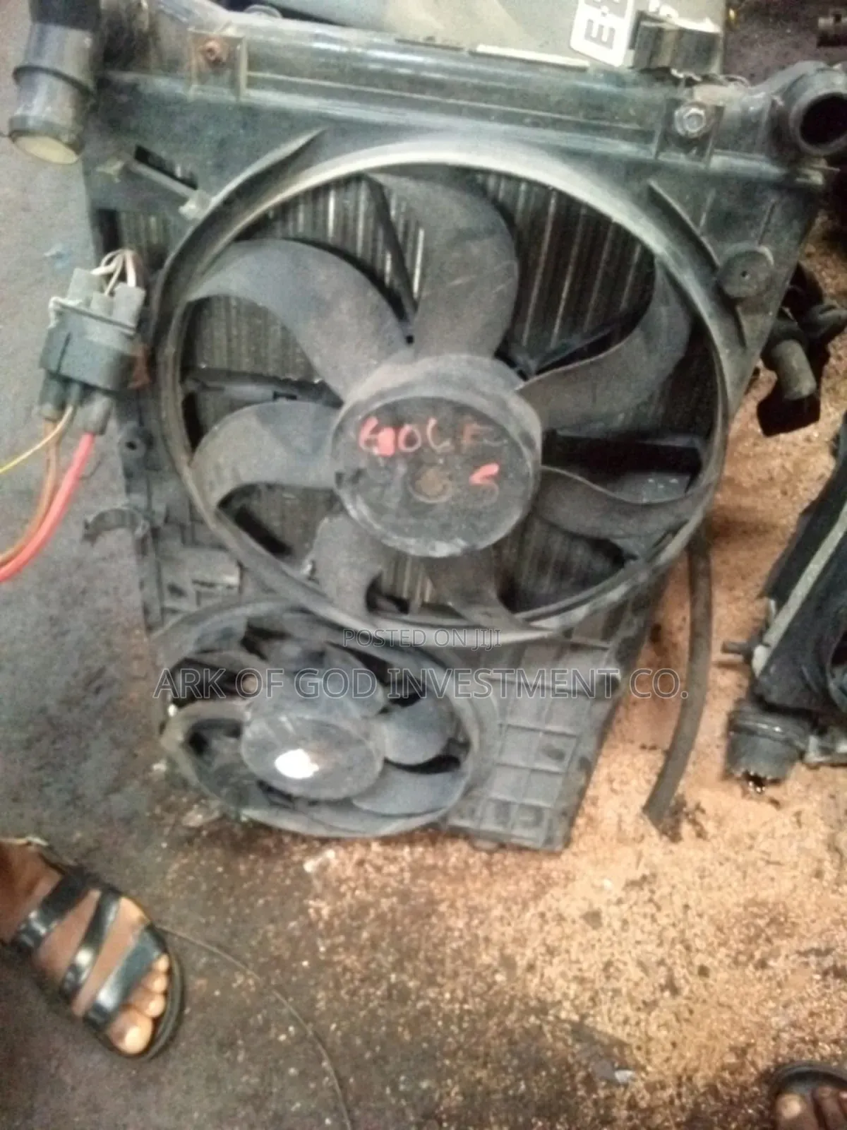 Radiator and Fan for Volkswagen Jetta Eos