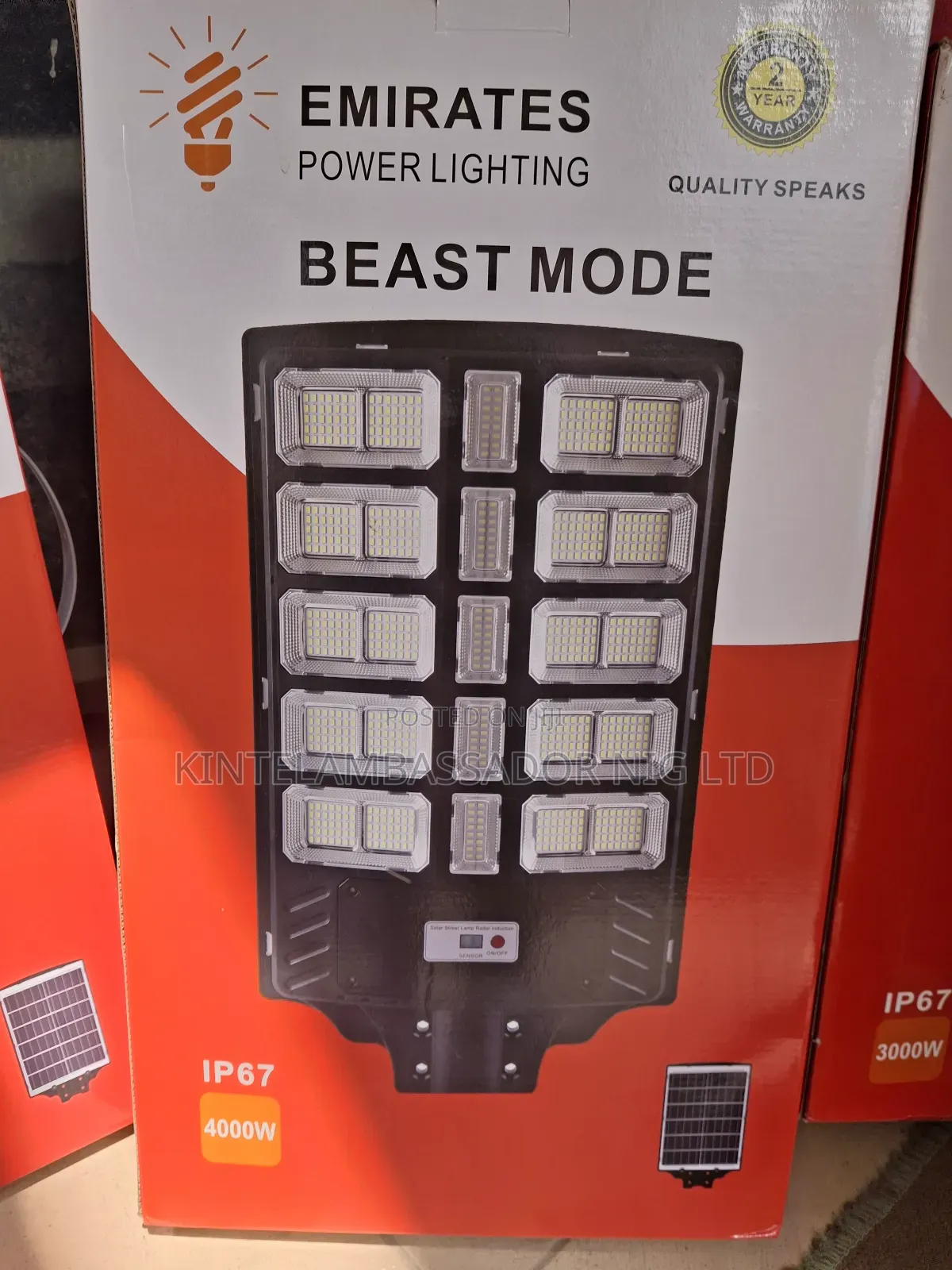 4000watt Emirate Solar Light