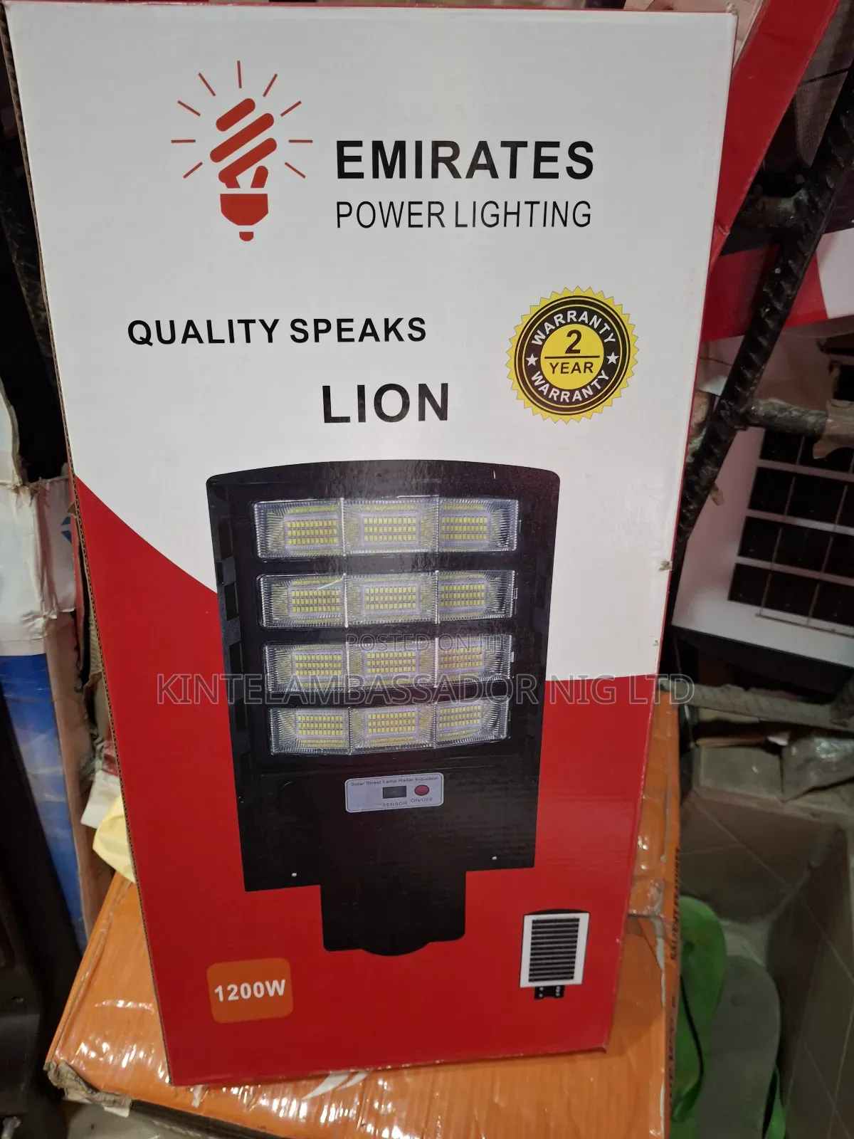 1200watt Emirate Solar Light