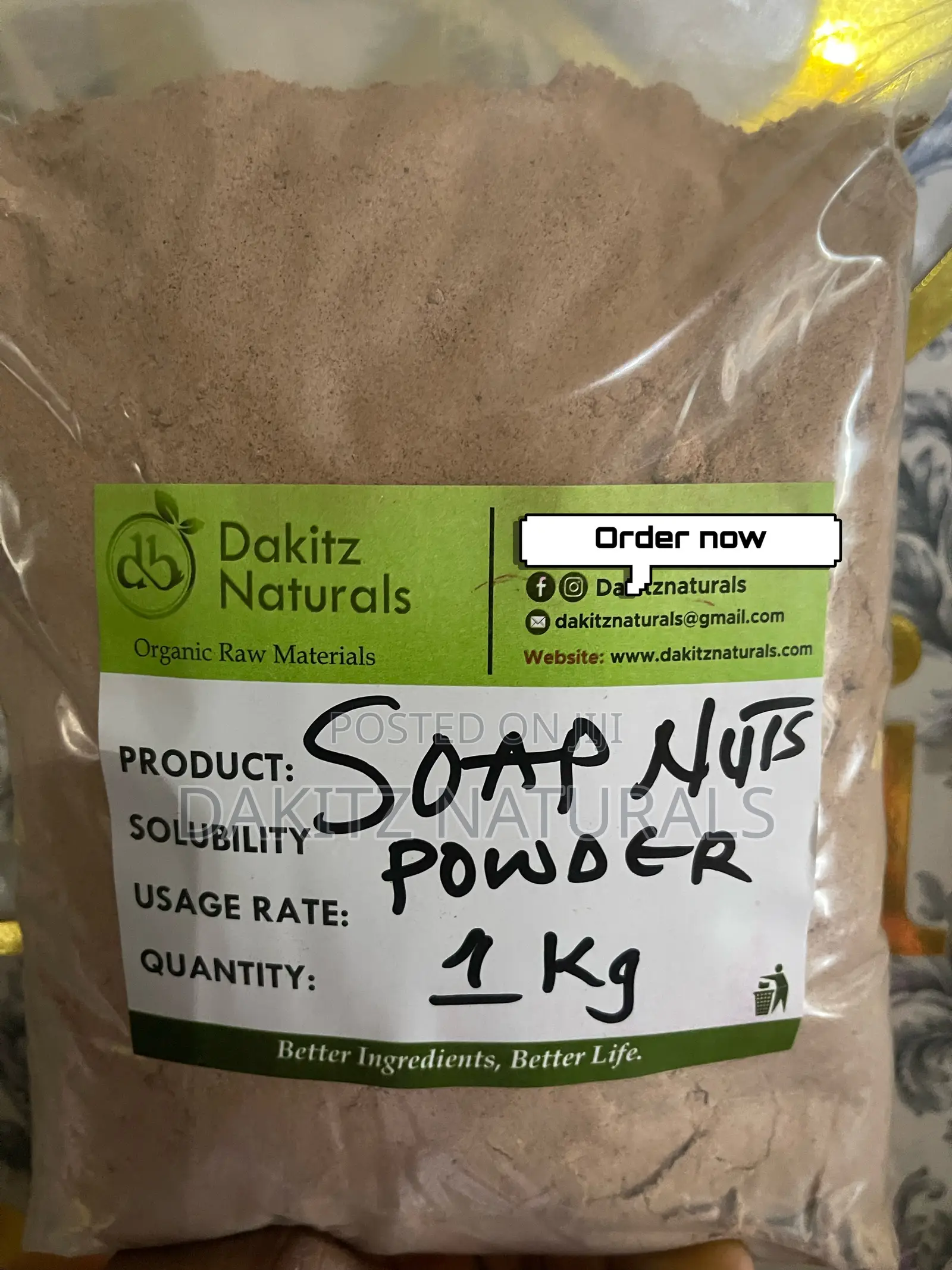 Soap Nuts (Reetha) Powder 1kg