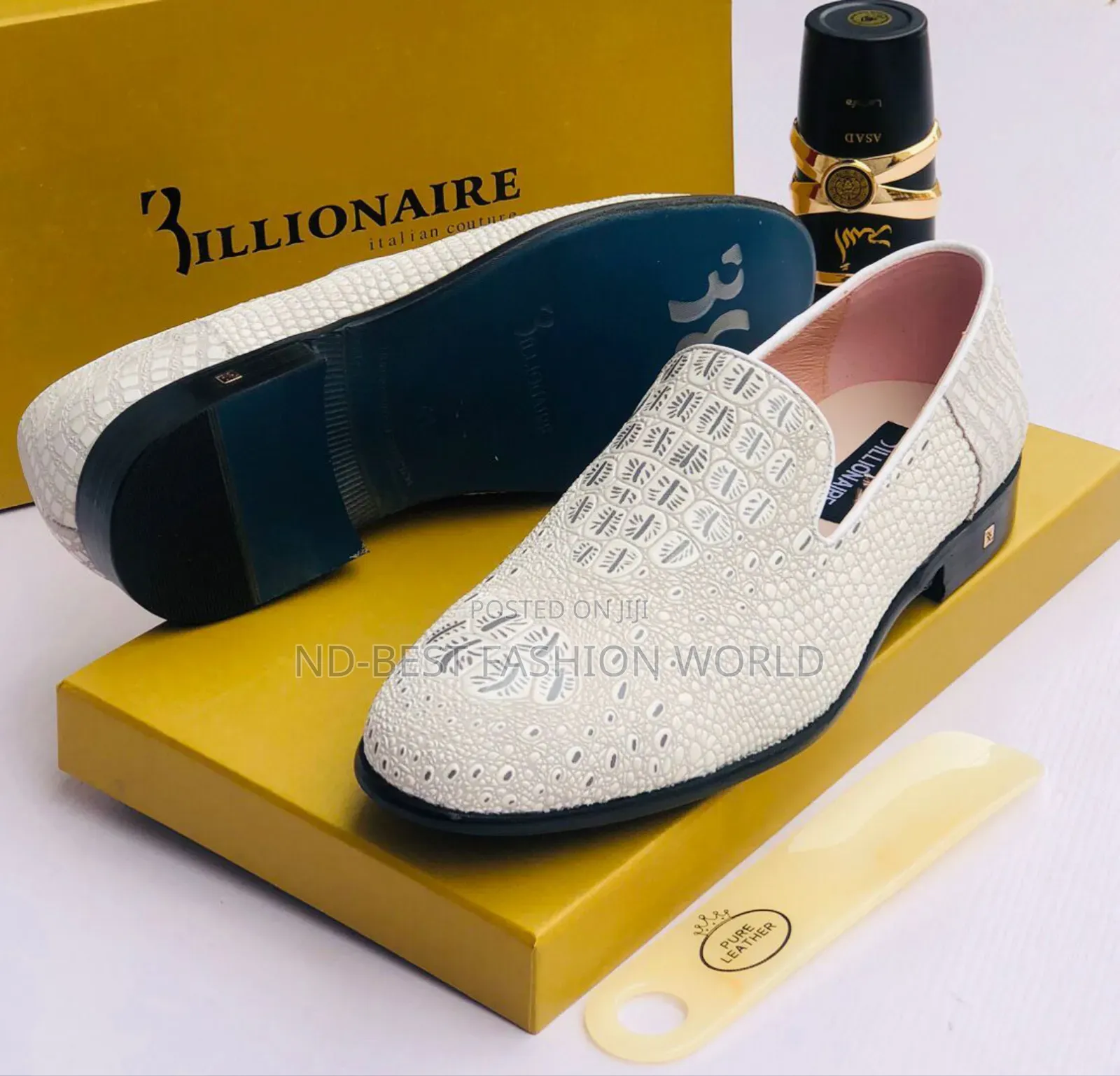 Pure Quality Skin Leather Men's Shoes