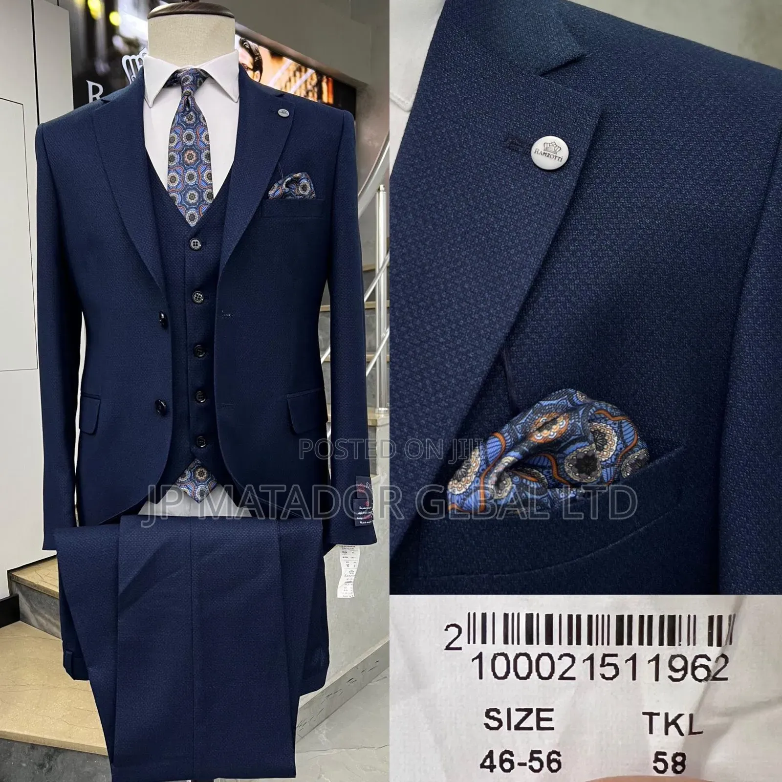 Exclusive! Big Quality Ramzotti Suits.