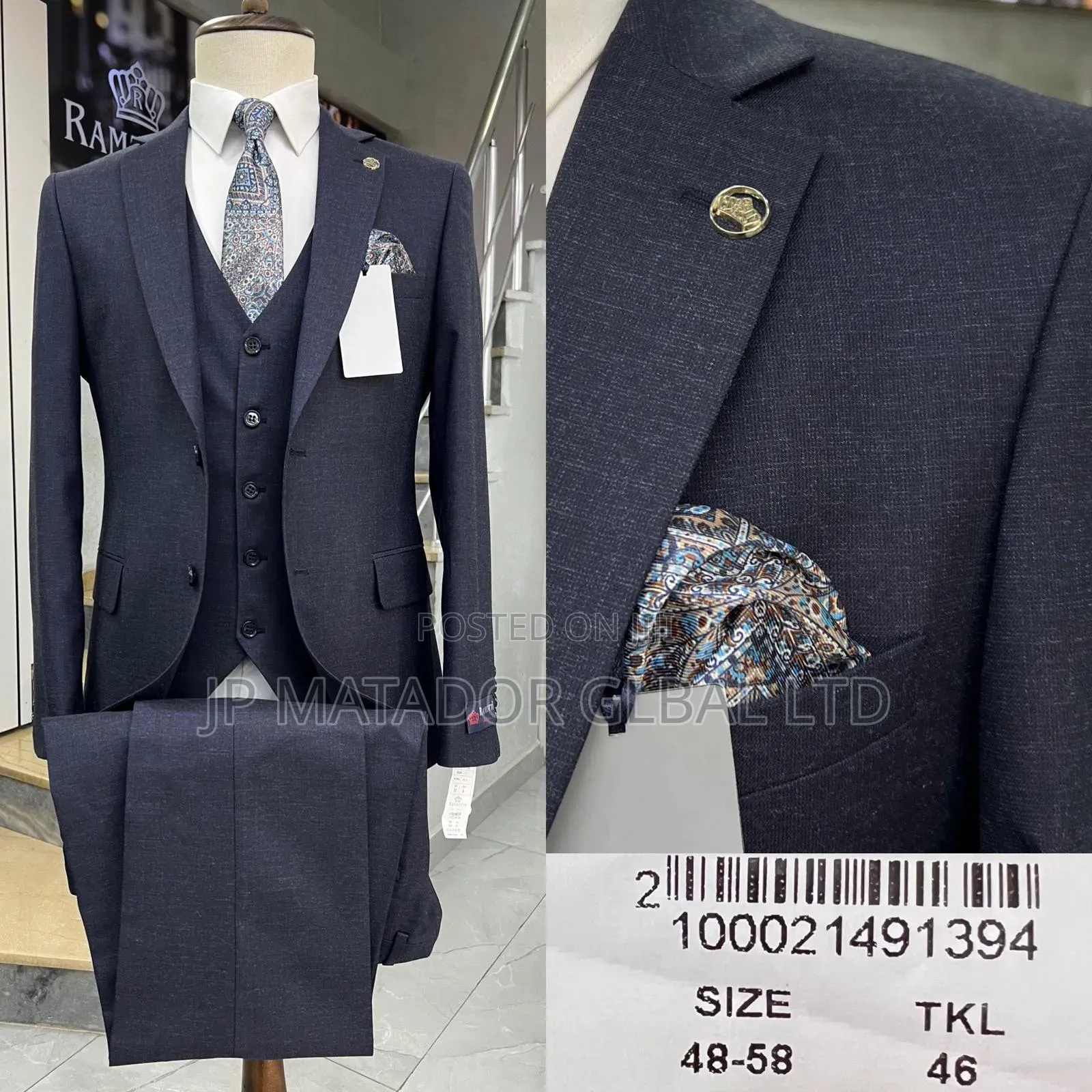 Exclusive! Big Quality Ramzotti Suits.