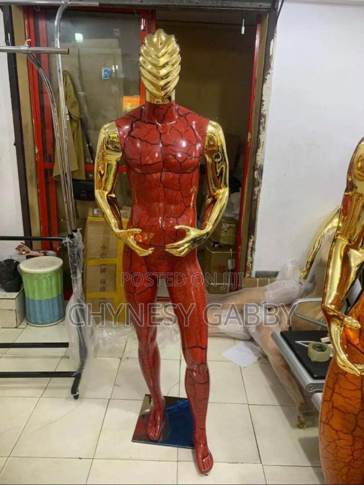Drafter Body Fiber Male Mannequin