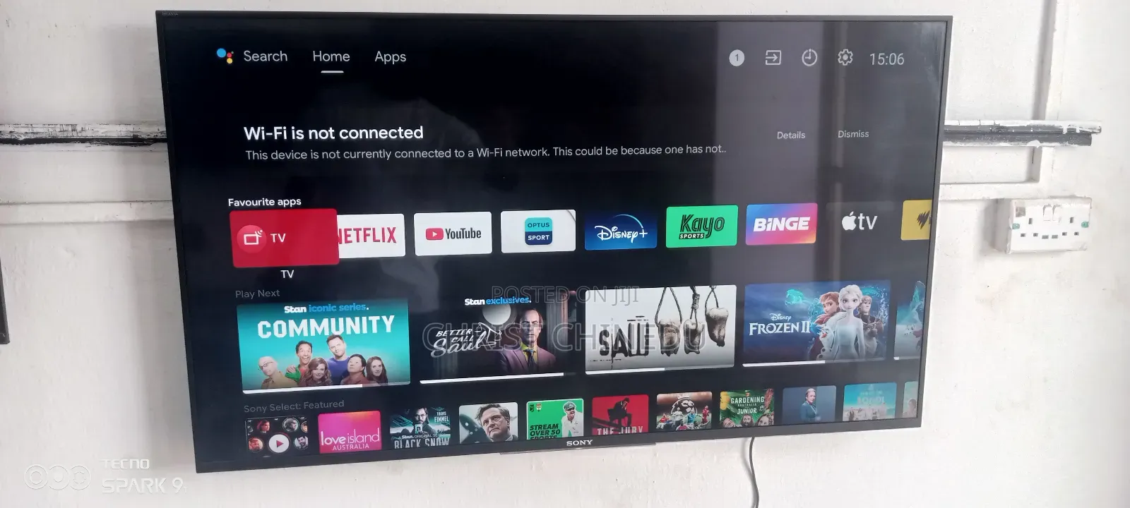 Uk Neatly Used Sony 43inches Android