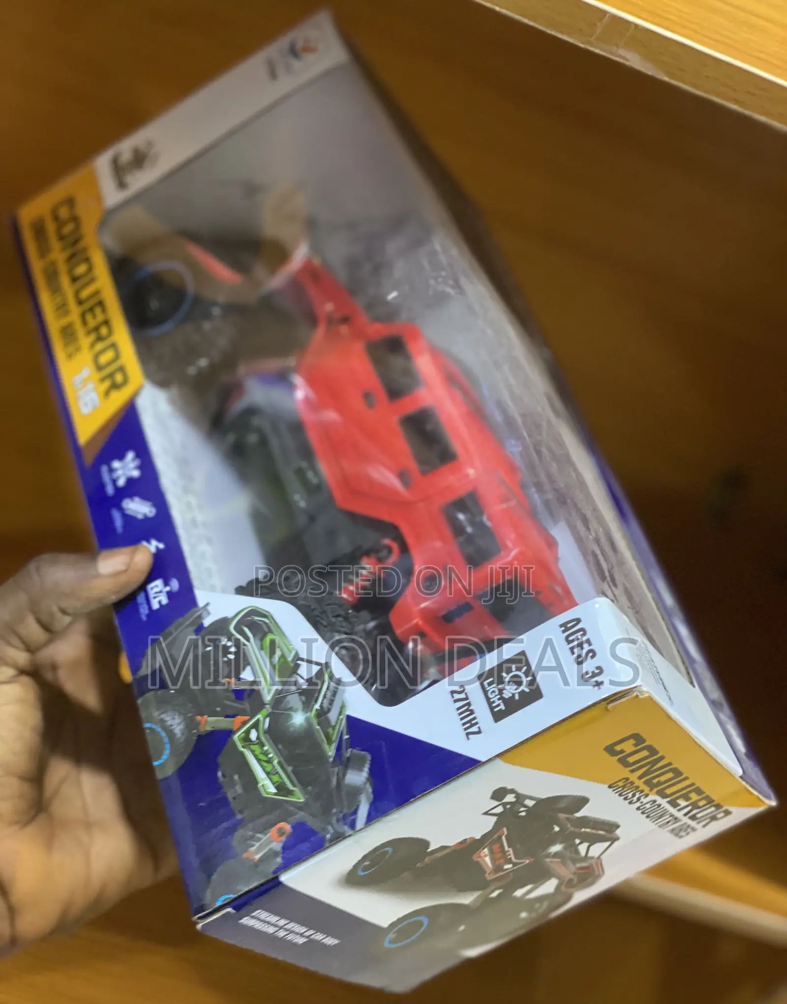 Conqueror Cross-Country Acre Car Ages 3+