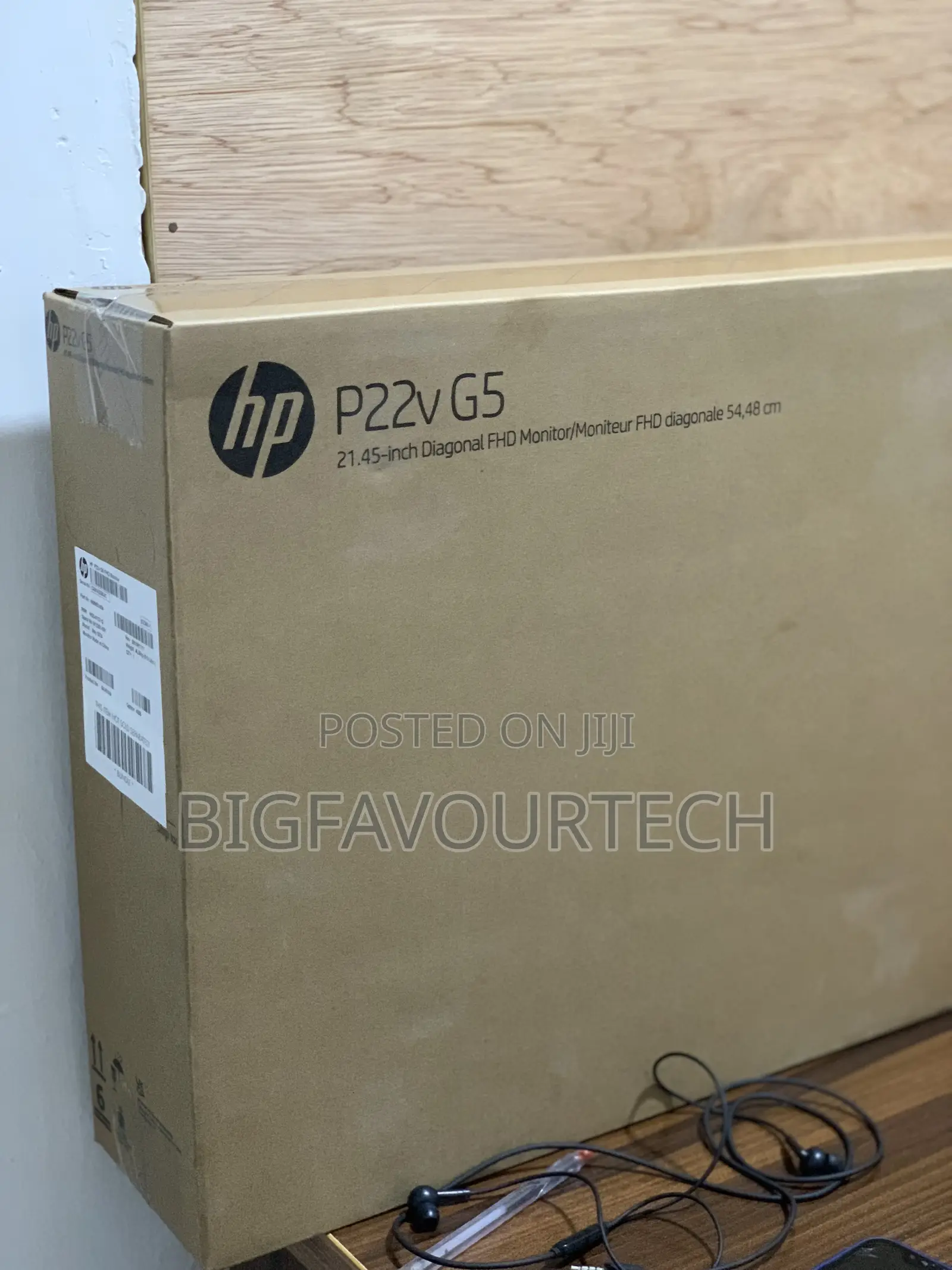 HP P22v G5 FHD Monitor (64v81aa)