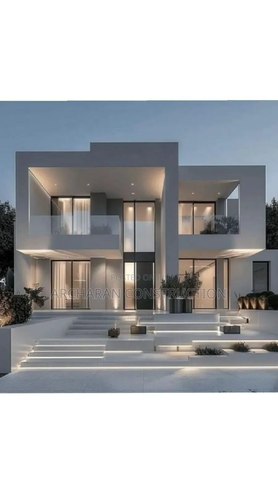 Architectural Drawing of 3 Bedroom Duplex at Shomolu