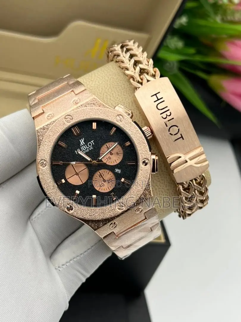 Hublot Watch and Chain