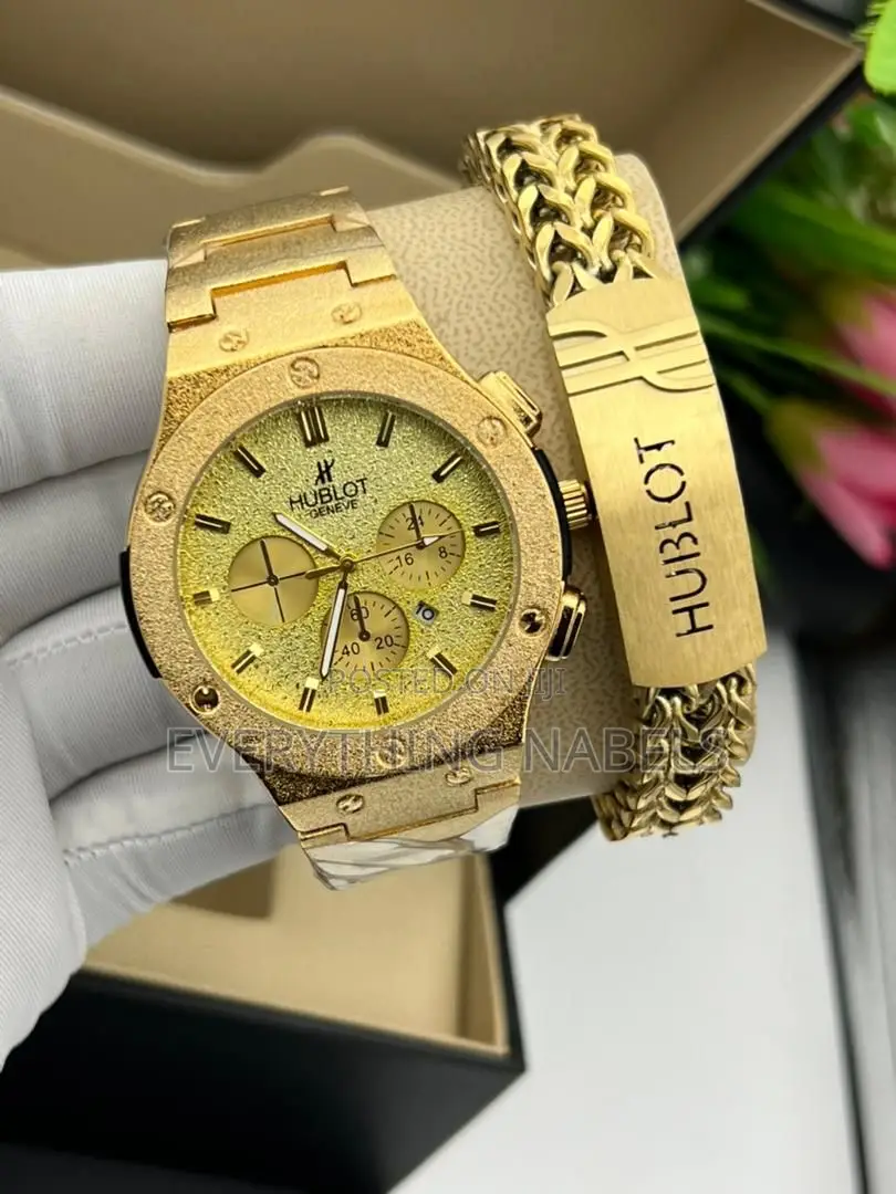 Hublot Watch and Chain