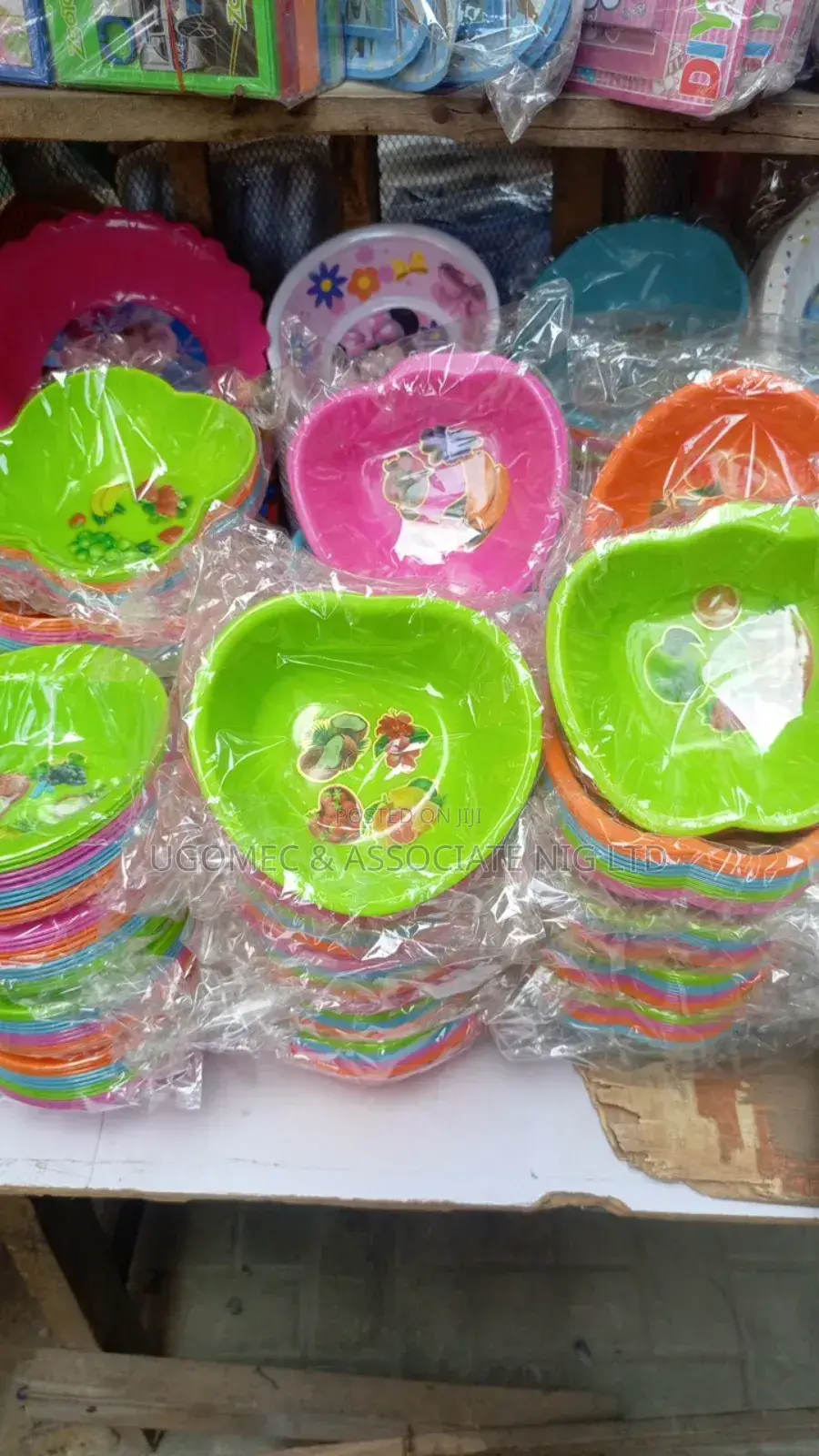 Fancy Children's Party Gift Plate By Dozen
