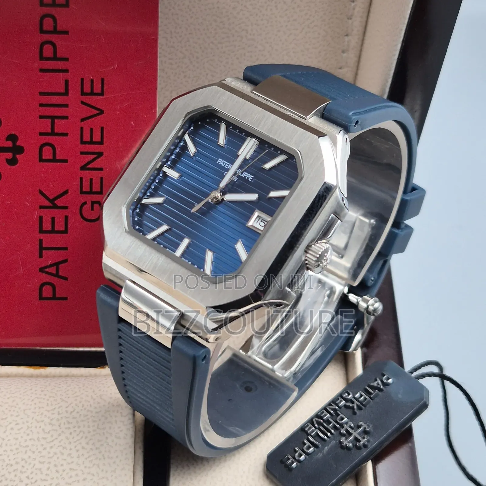 Original Patek Philippe Blue Rubber Strap Is Available
