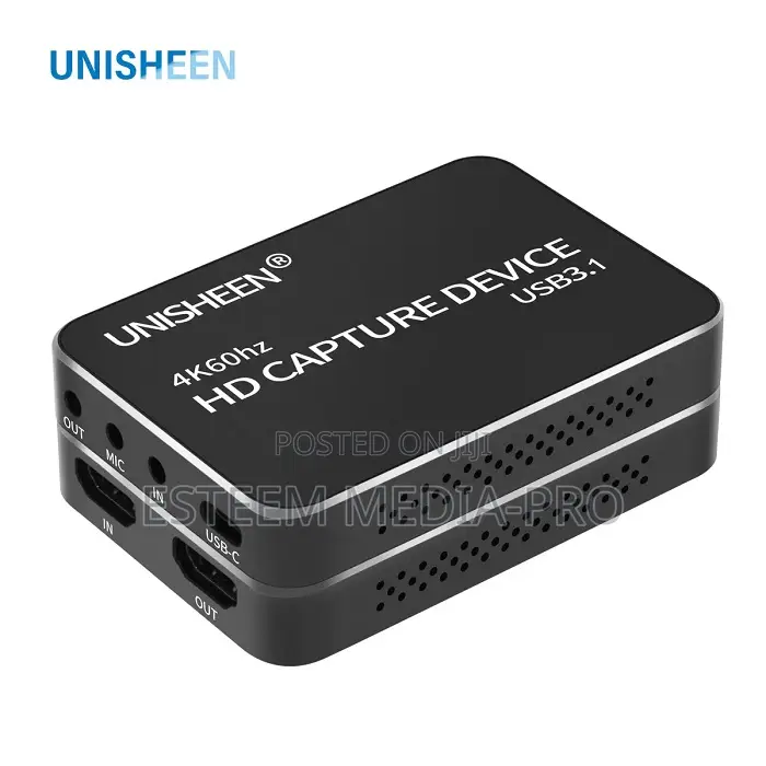 Unisheen Uc2500h 4k60 Hdmi Video Capture Box Loopout