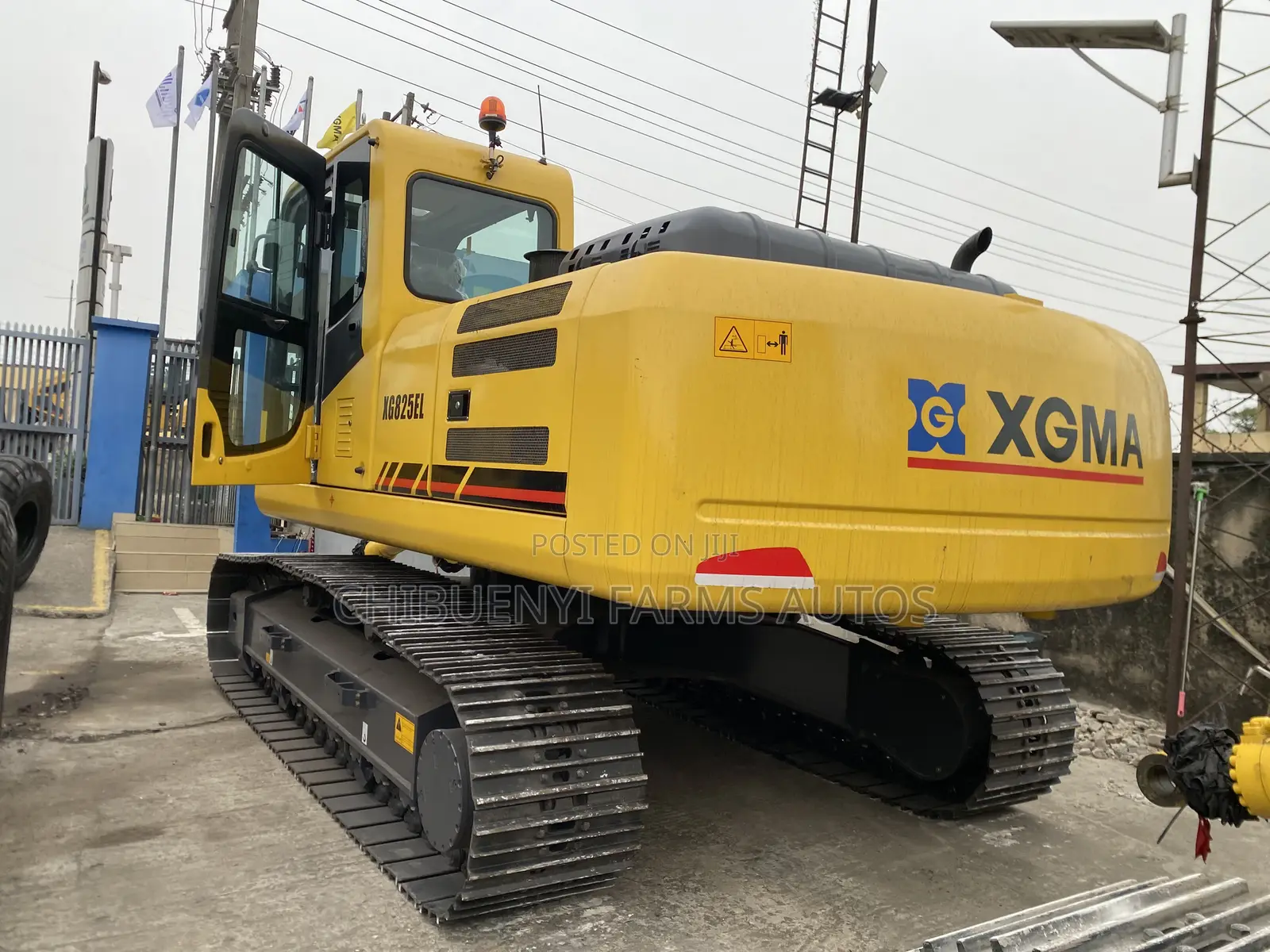 Brand New - Excavator Machine (Xgma - Xg825el Model)
