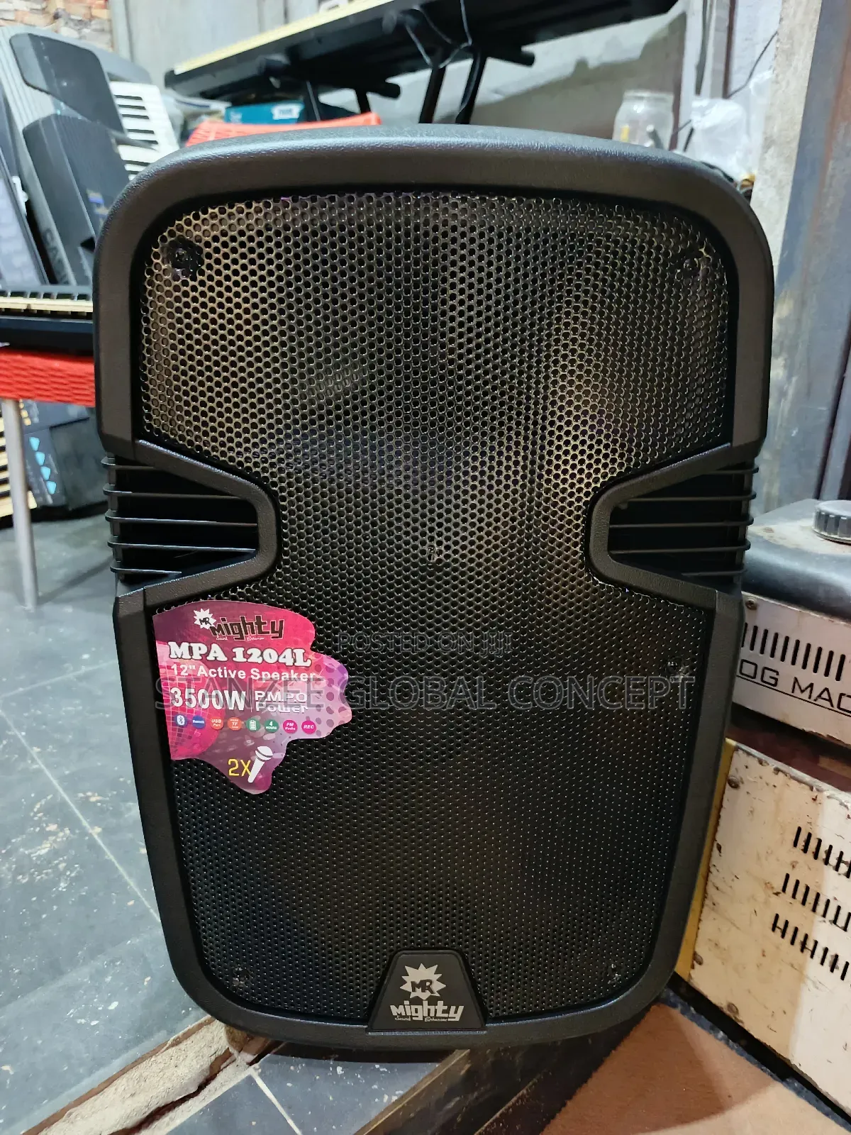 Mr Mighty Mpa 12inch Pa System With Equalizer