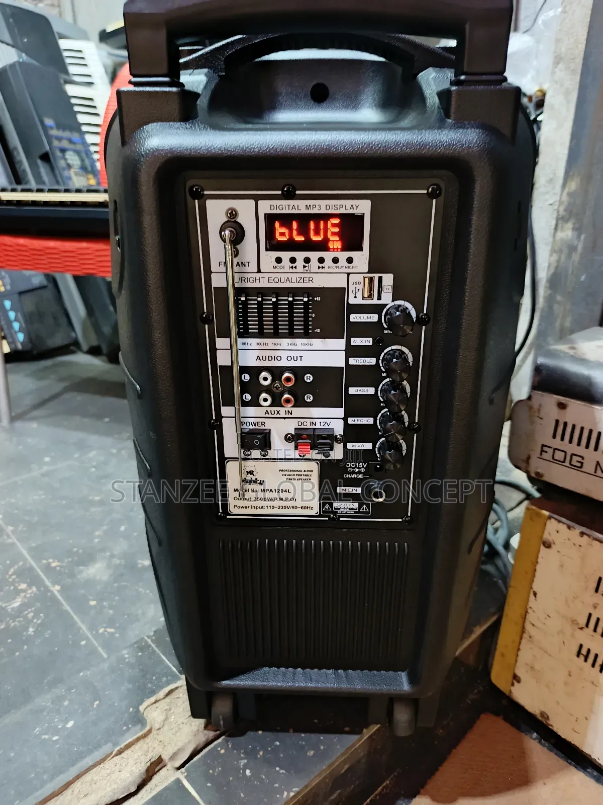 Mr Mighty Mpa 12inch Pa System With Equalizer