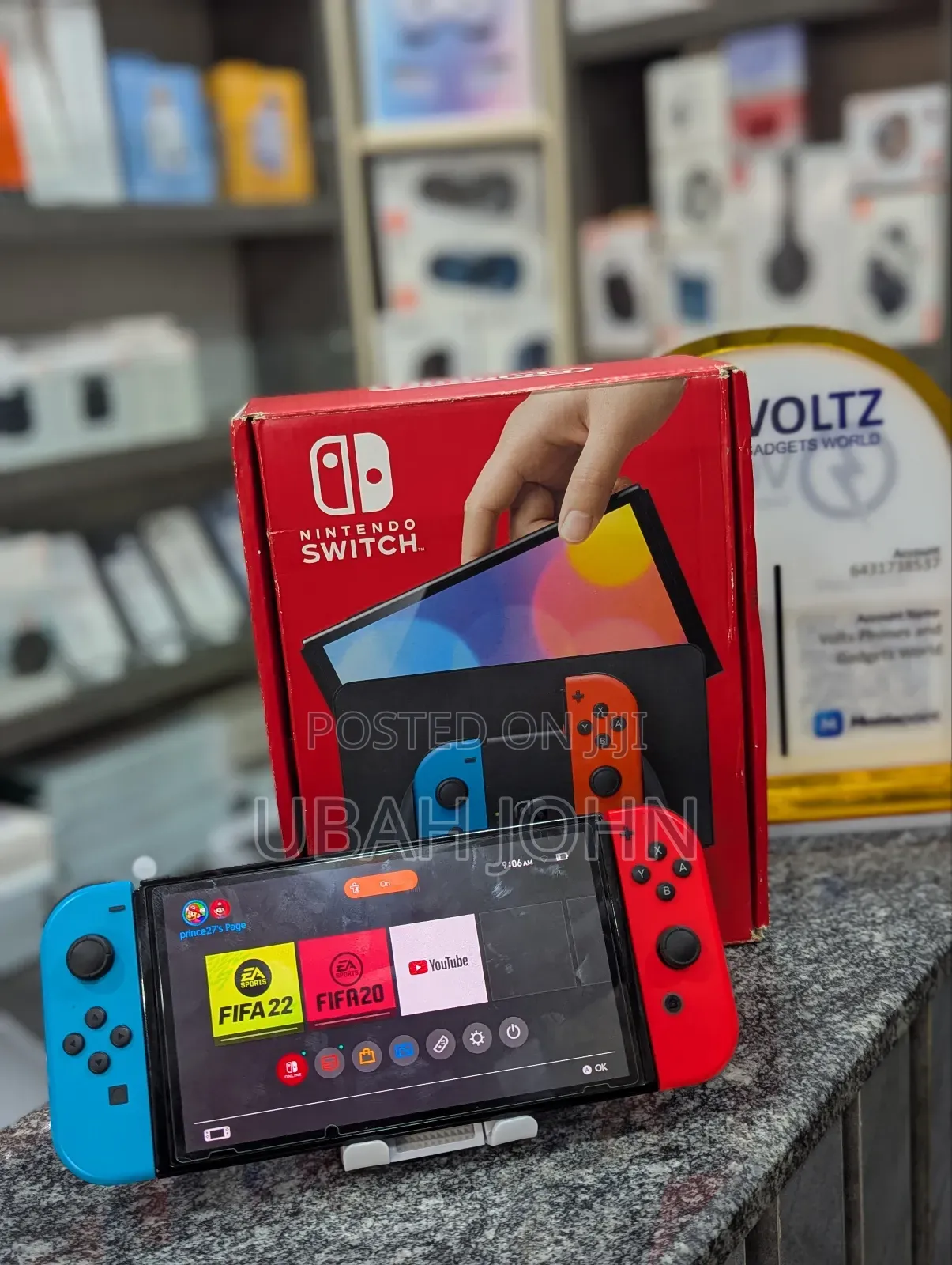 Open Box Nintendo Switch Oled Edition