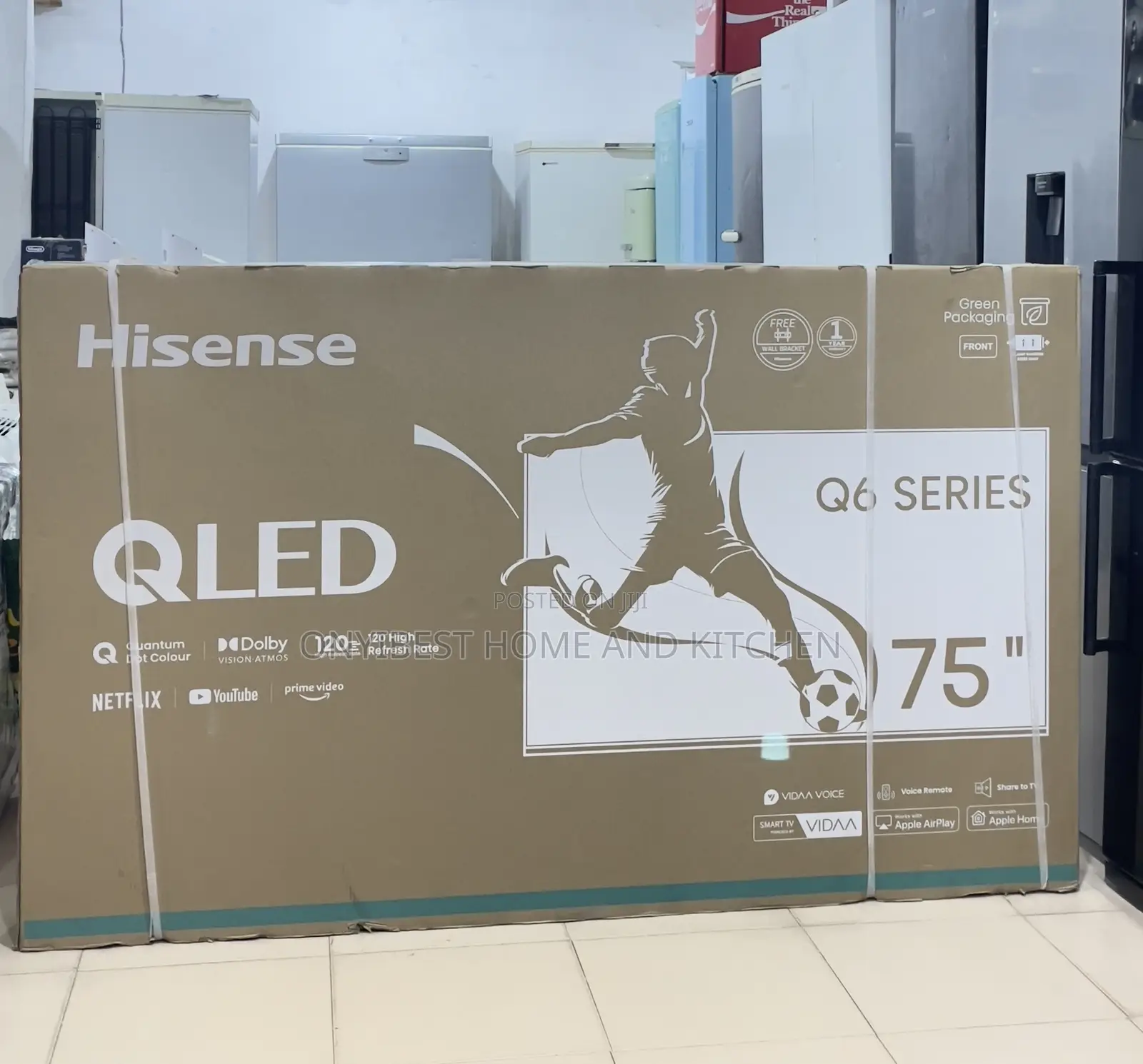 75inches Quantum Dot Colour Hisense Television