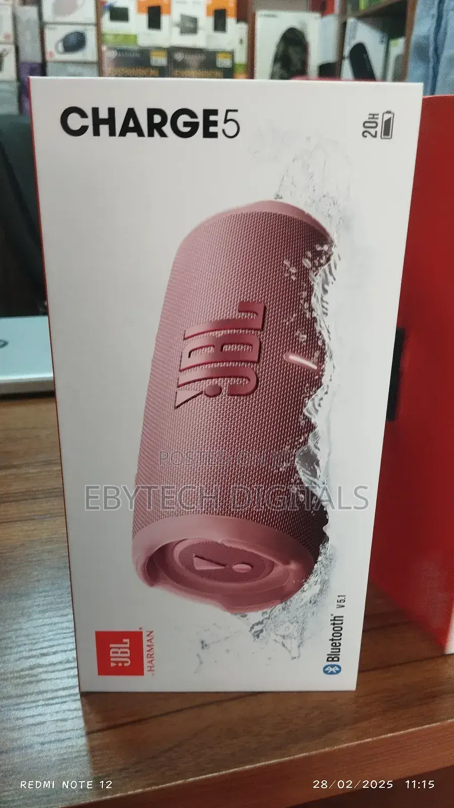 JBL Harman Charge5 V5.1 Bluetooth Speaker