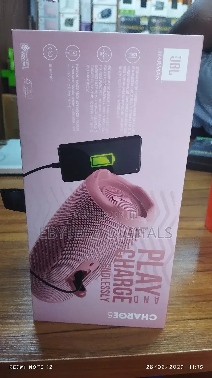 JBL Harman Charge5 V5.1 Bluetooth Speaker